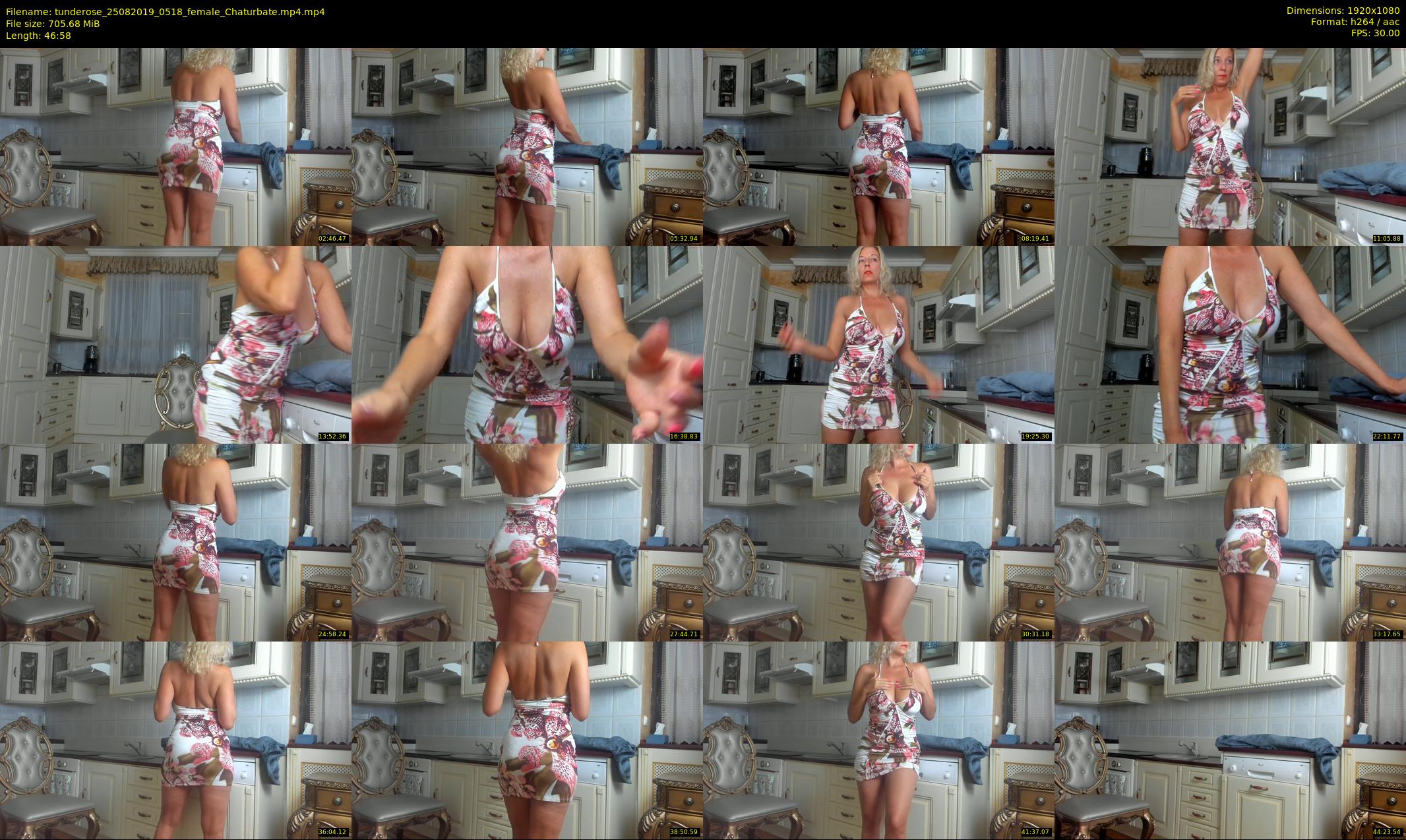 tunderose — 47 minute Chaturbate female cam show recording, 1080p, Aug 25, 2019