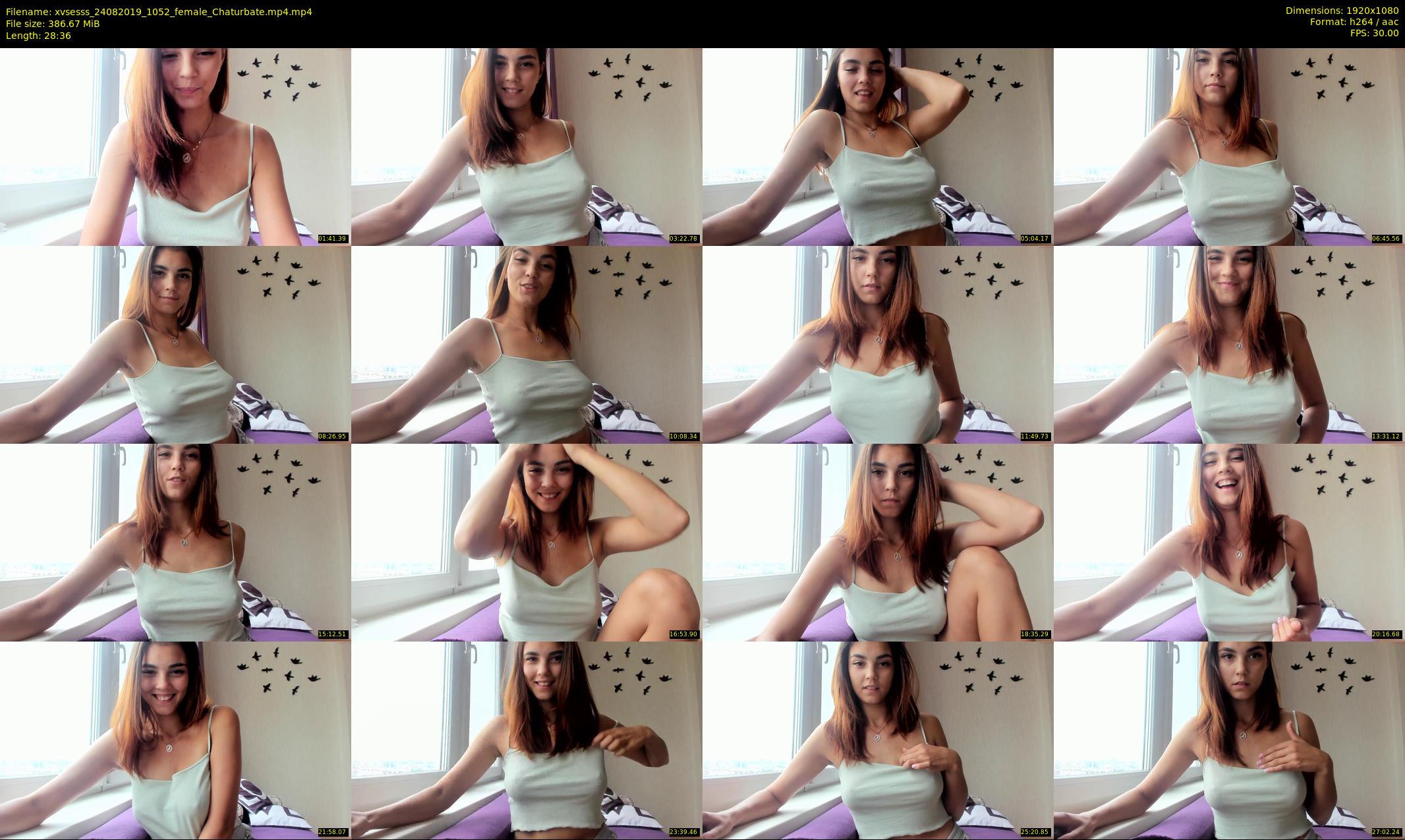 xvsesss — 29 minute Chaturbate female cam show recording, 1080p, Aug 24, 2019