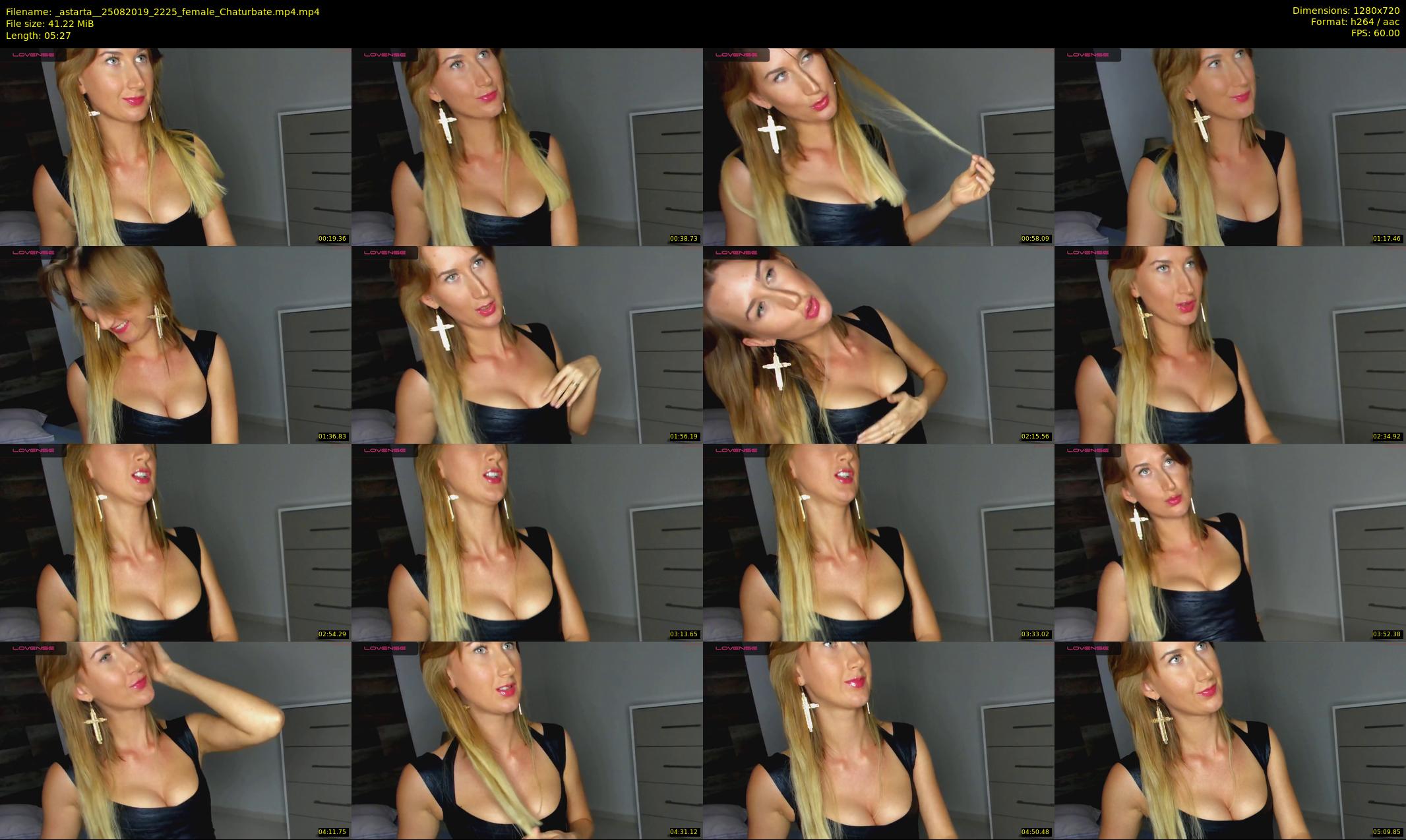 _astarta_ — 6 minute Chaturbate female cam show recording, 720p, Aug 25, 2019