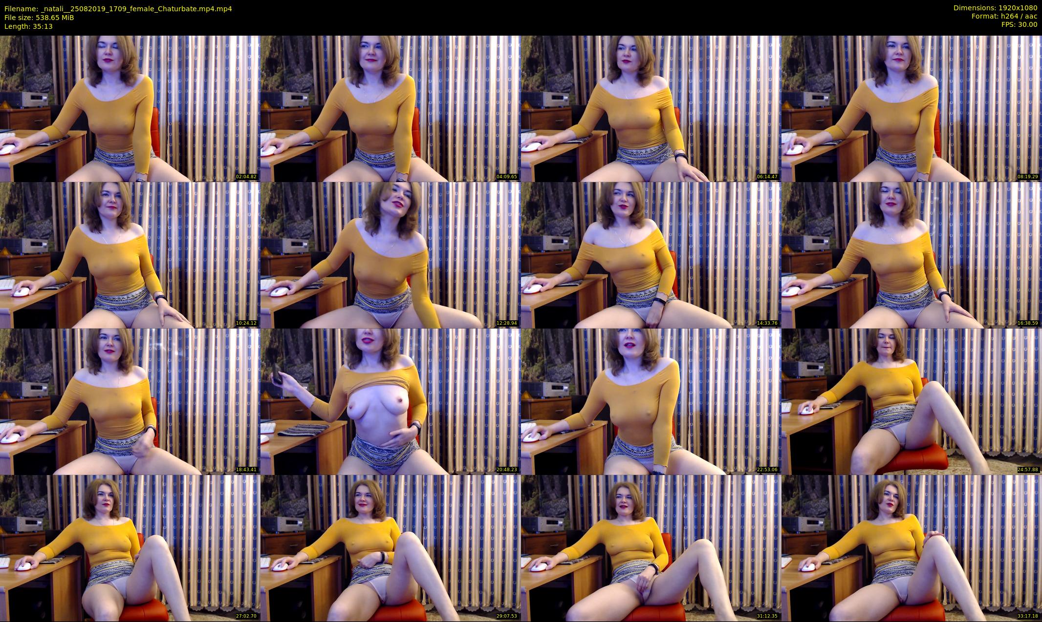 _natali_ — 36 minute Chaturbate female cam show recording, 1080p, Aug 25, 2019