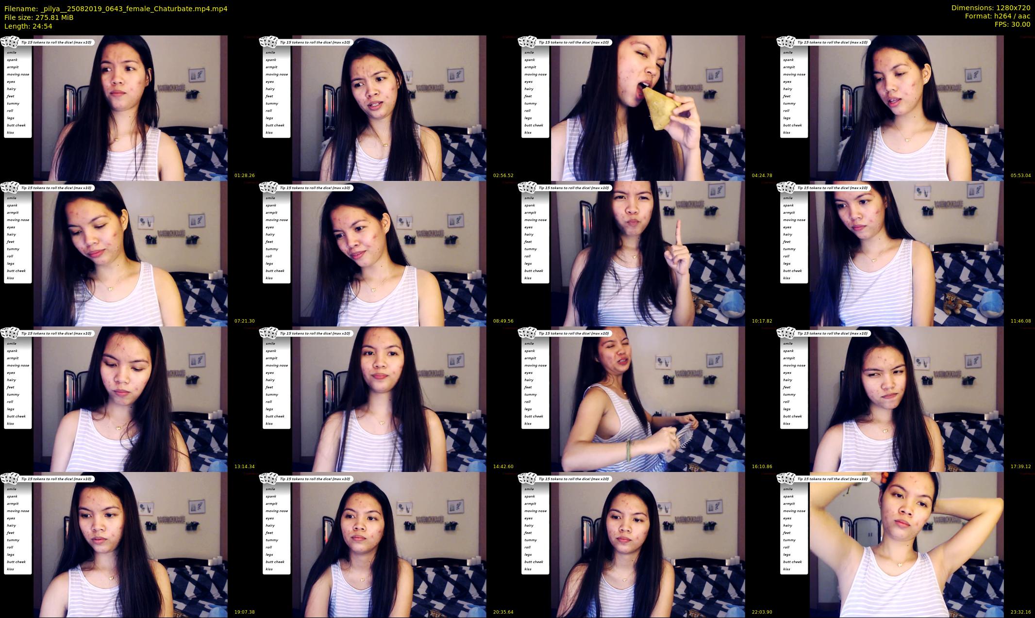 _pilya_ — 25 minute Chaturbate female cam show recording, 720p, Aug 25, 2019