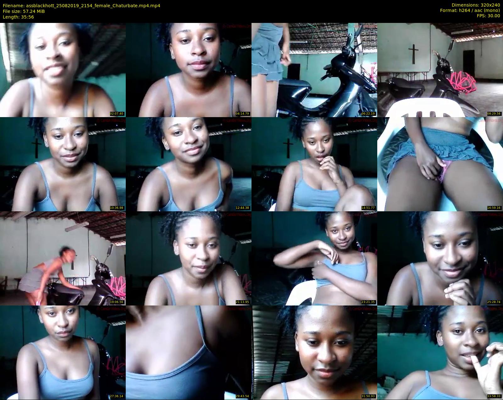 assblackhott — 36 minute Chaturbate female cam show recording, SD, Aug 25, 2019