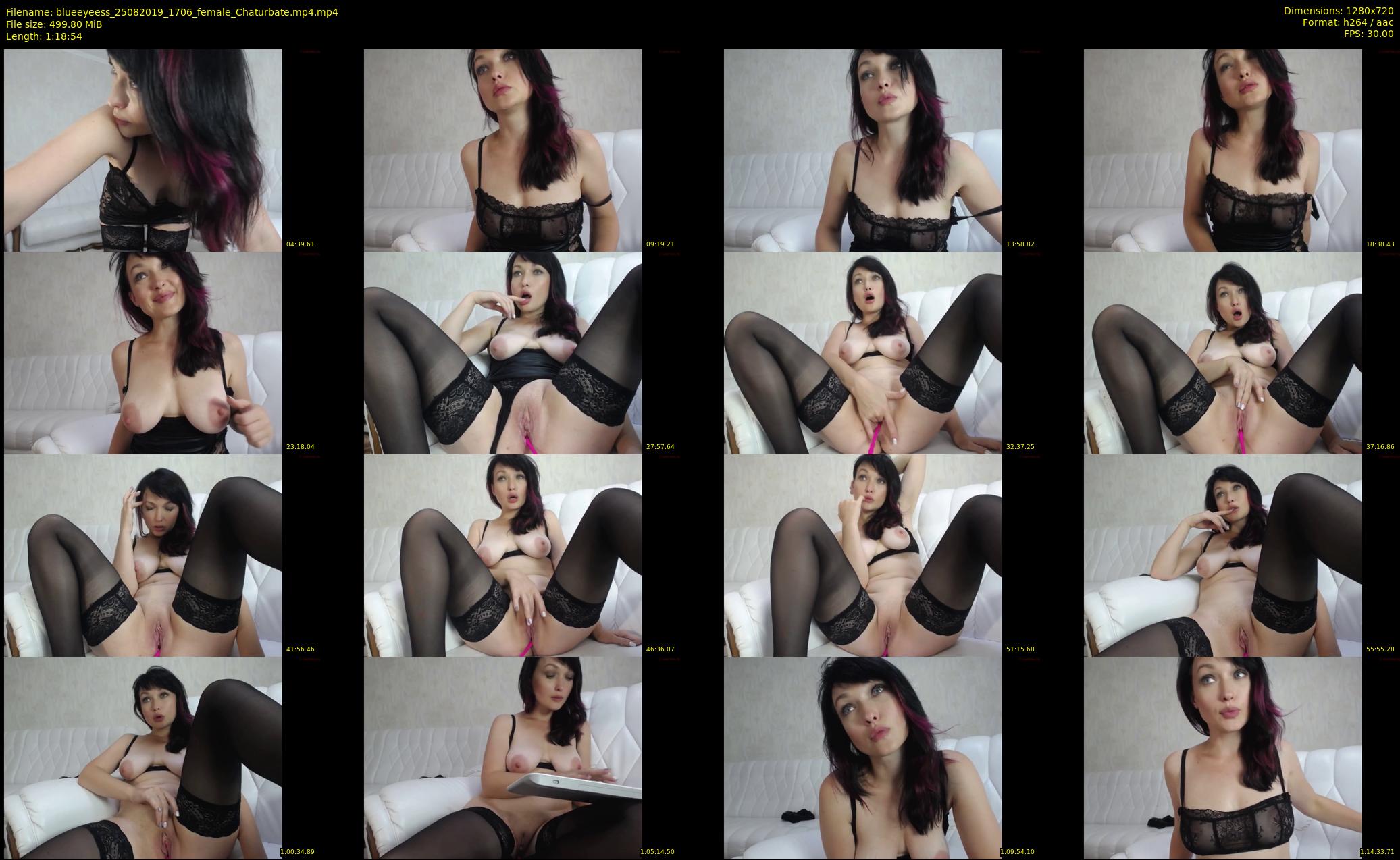 blueeyeess — 79 minute Chaturbate female cam show recording, 720p, Aug 25, 2019