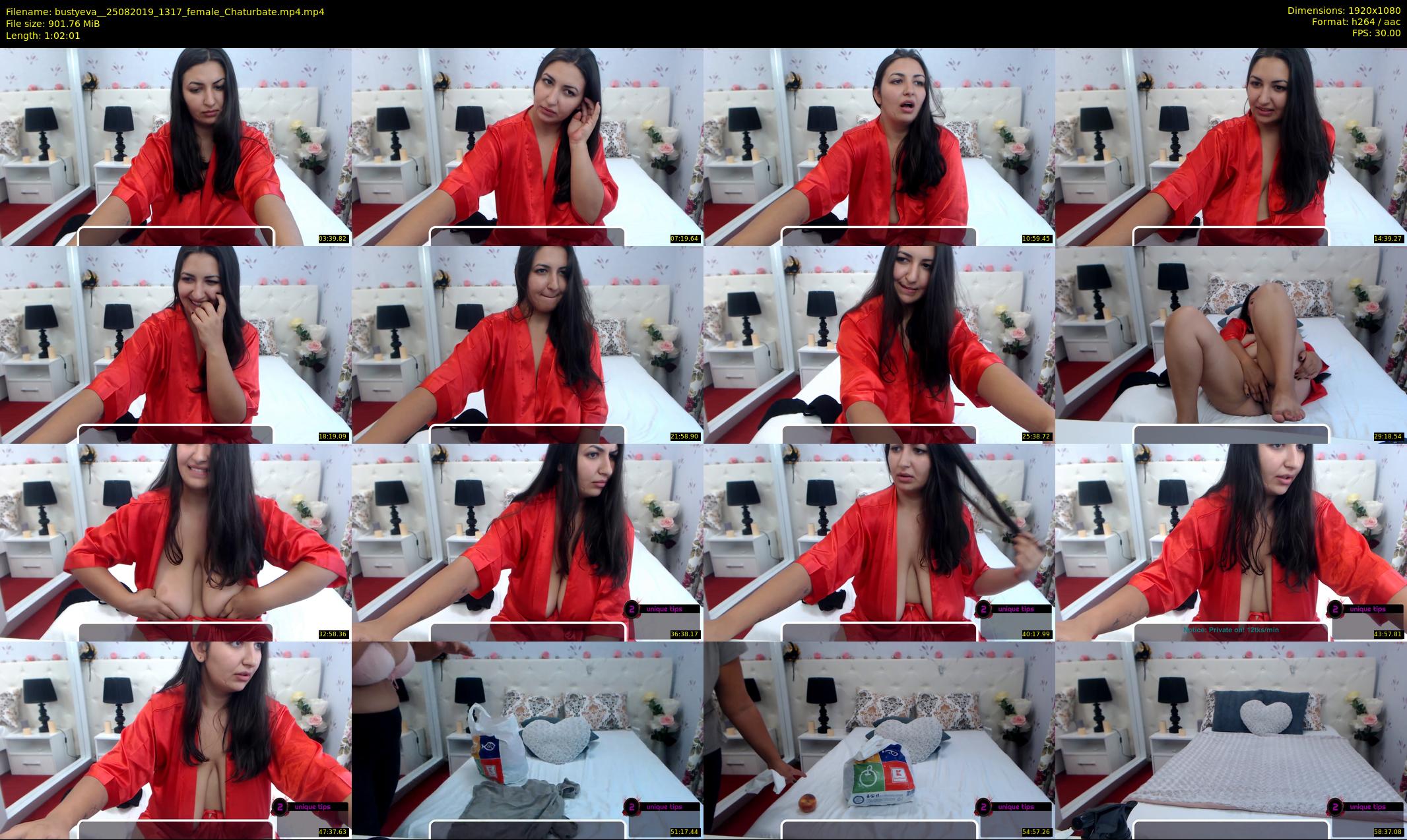 bustyeva_ — 63 minute Chaturbate female cam show recording, 1080p, Aug 25, 2019