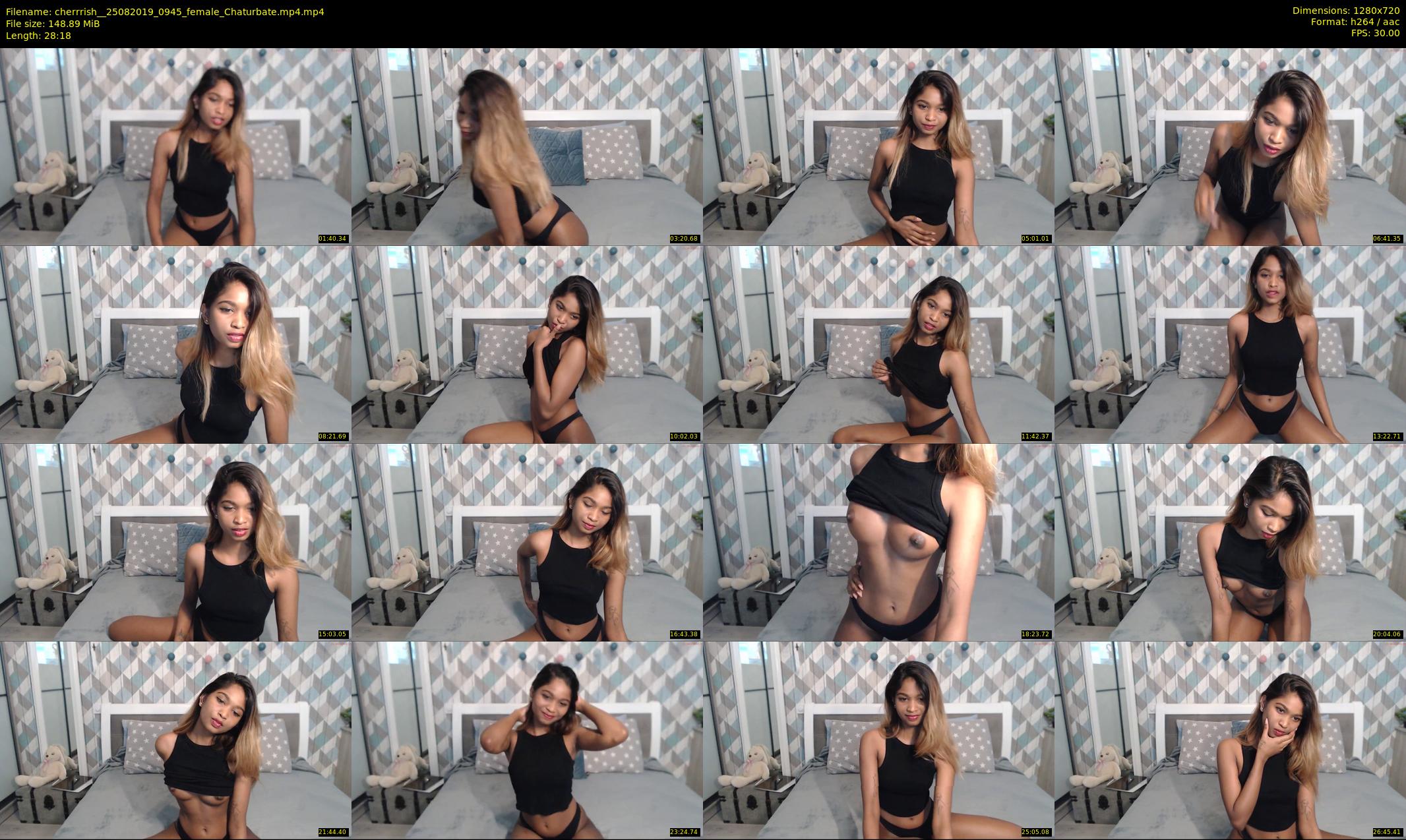 cherrrish_ — 29 minute Chaturbate female cam show recording, 720p, Aug 25, 2019