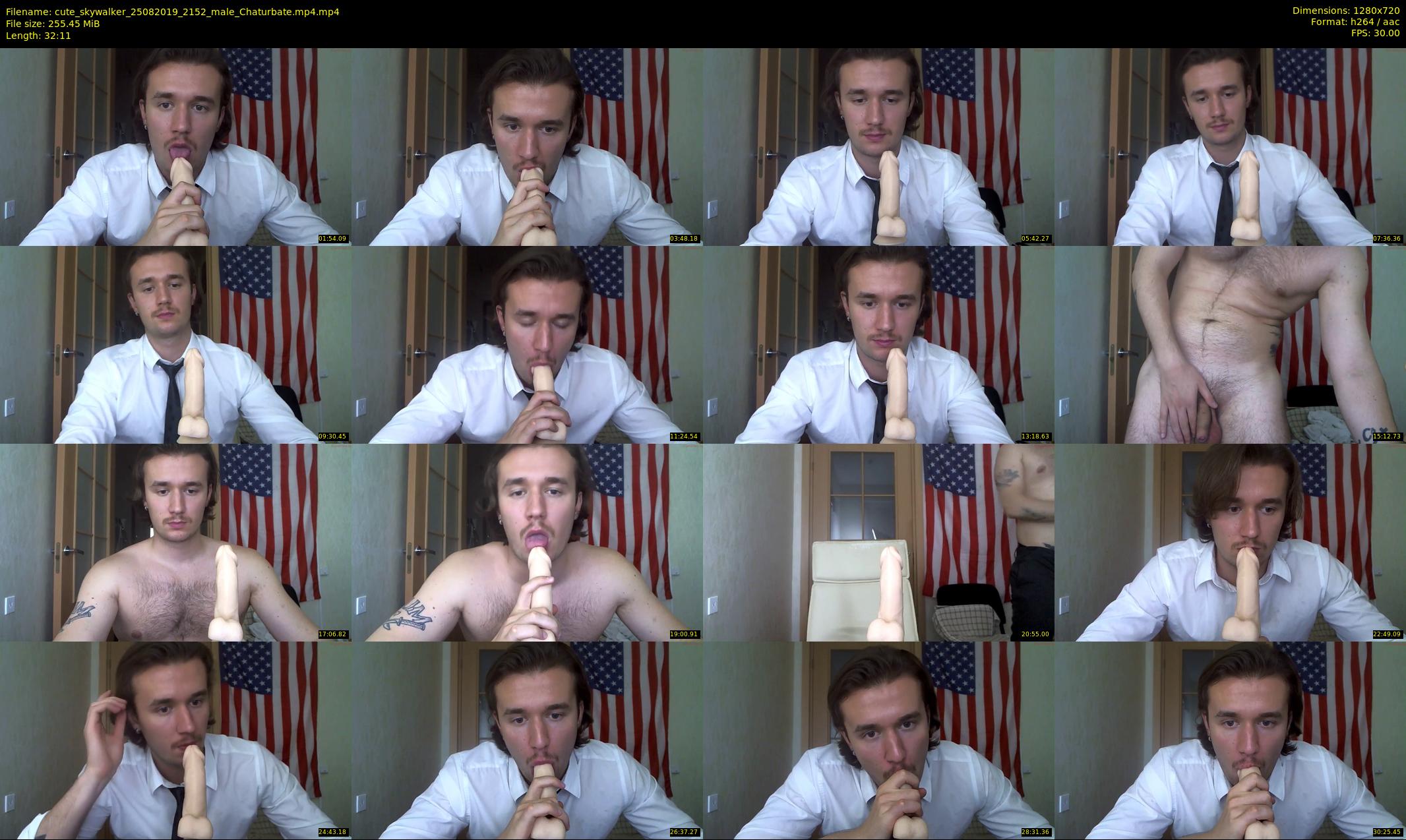cute_skywalker — 33 minute Chaturbate male cam show recording, 720p, Aug 25, 2019