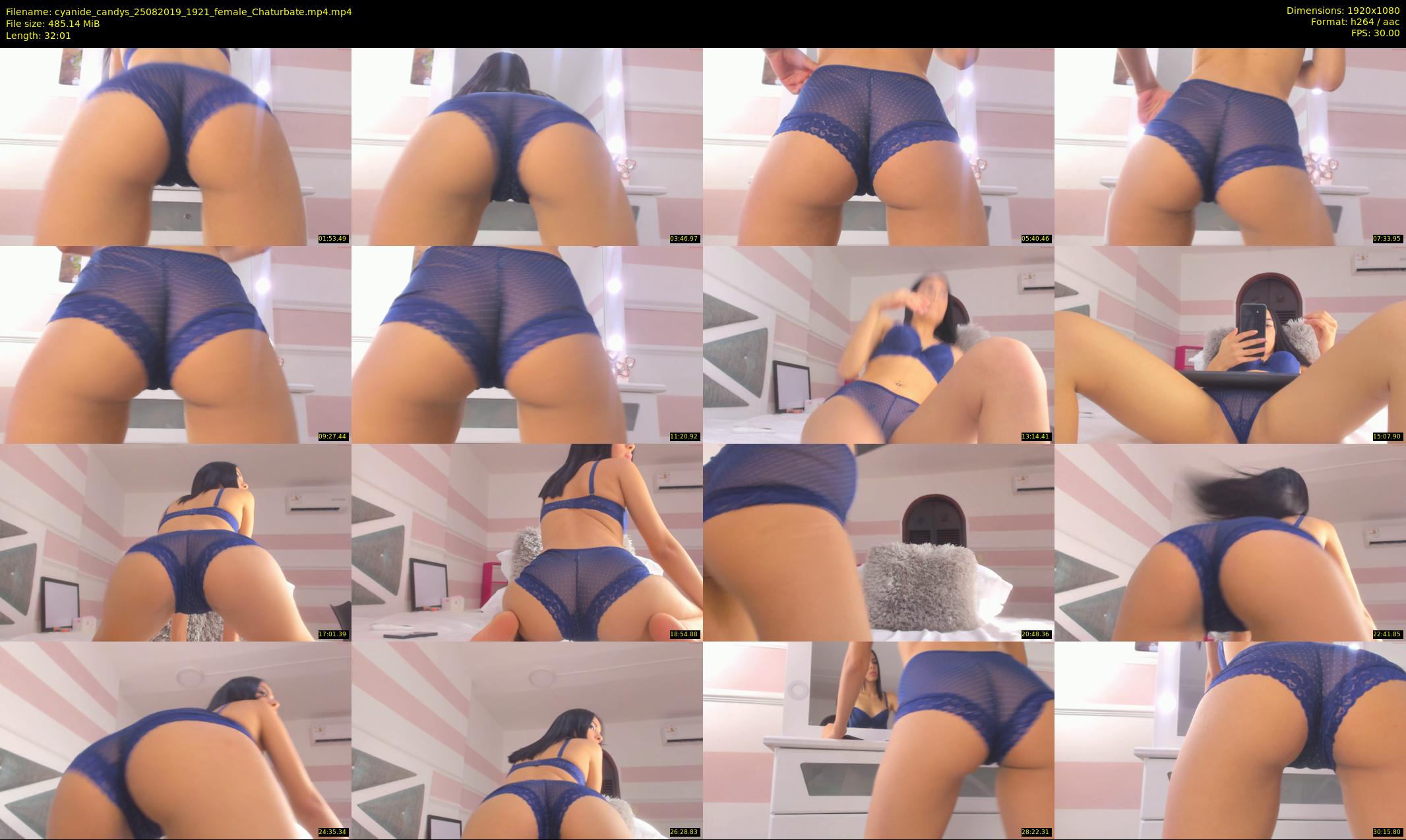 cyanide_candys — 33 minute Chaturbate female cam show recording, 1080p, Aug 25, 2019