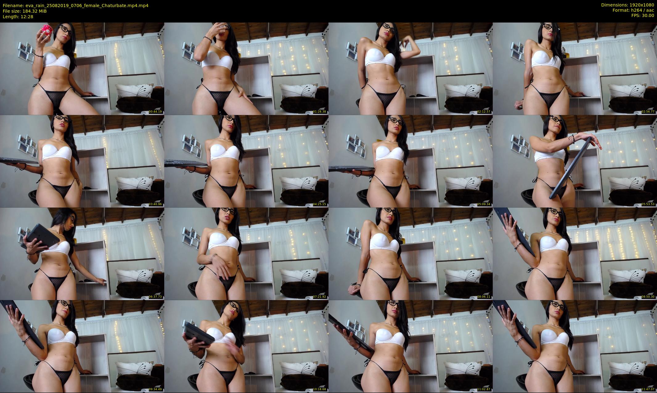 eva_rain — 13 minute Chaturbate female cam show recording, 1080p, Aug 25, 2019