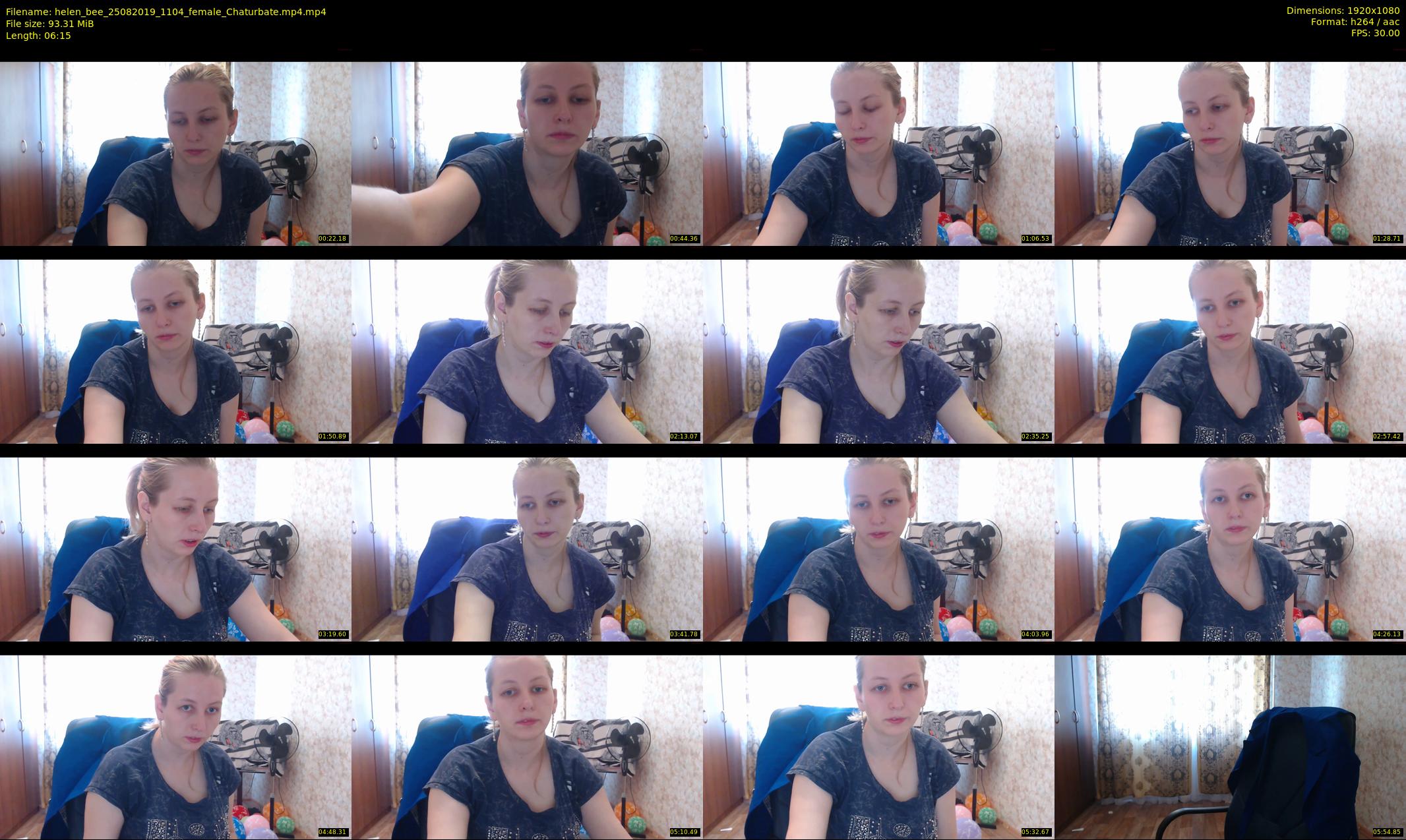 helen_bee — 7 minute Chaturbate female cam show recording, 1080p, Aug 25, 2019