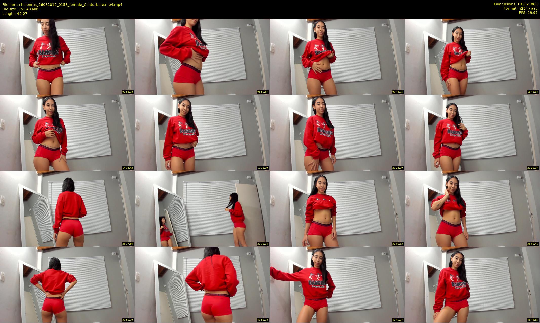 helenrus — 50 minute Chaturbate female cam show recording, 1080p, Aug 26, 2019