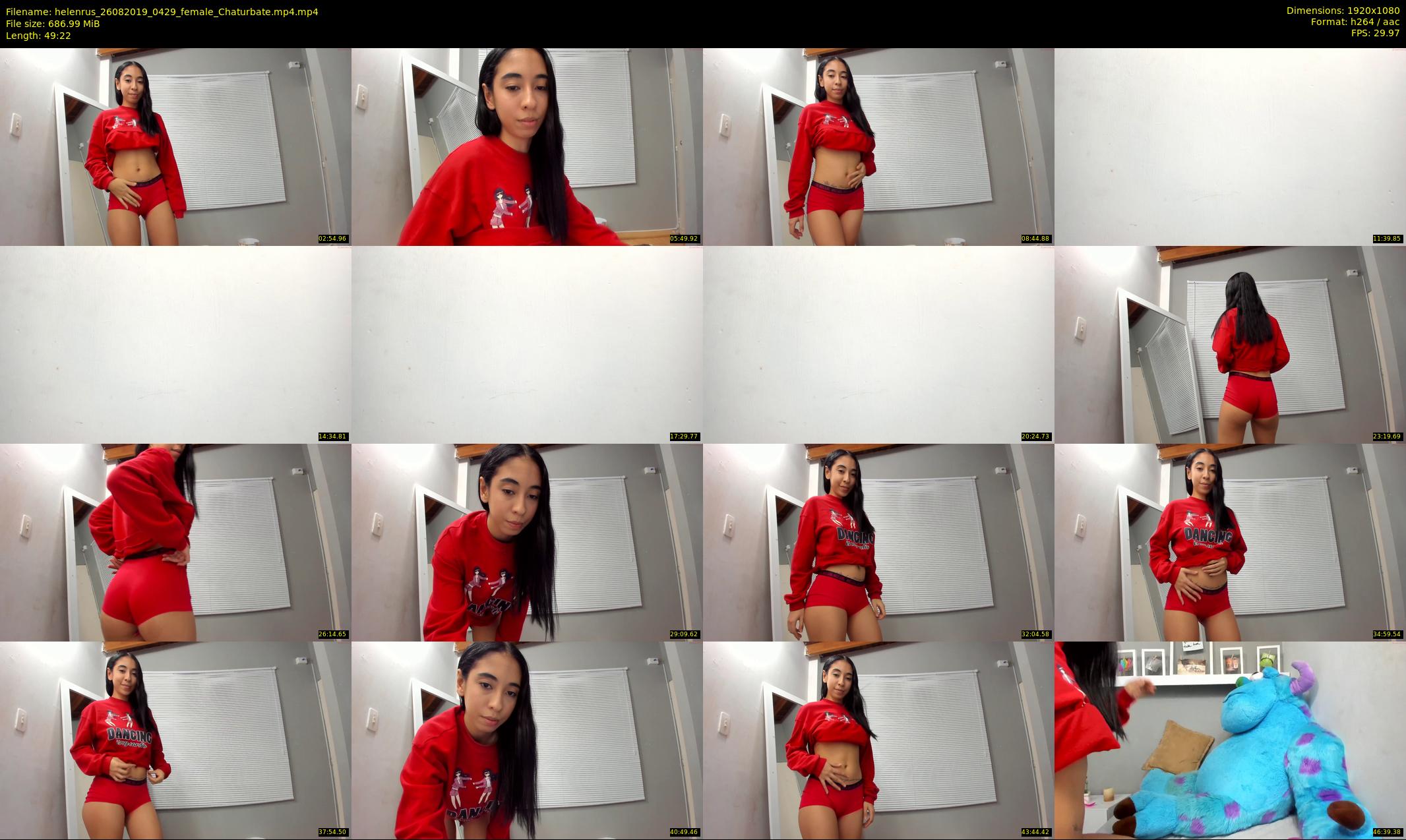 helenrus — 50 minute Chaturbate female cam show recording, 1080p, Aug 26, 2019
