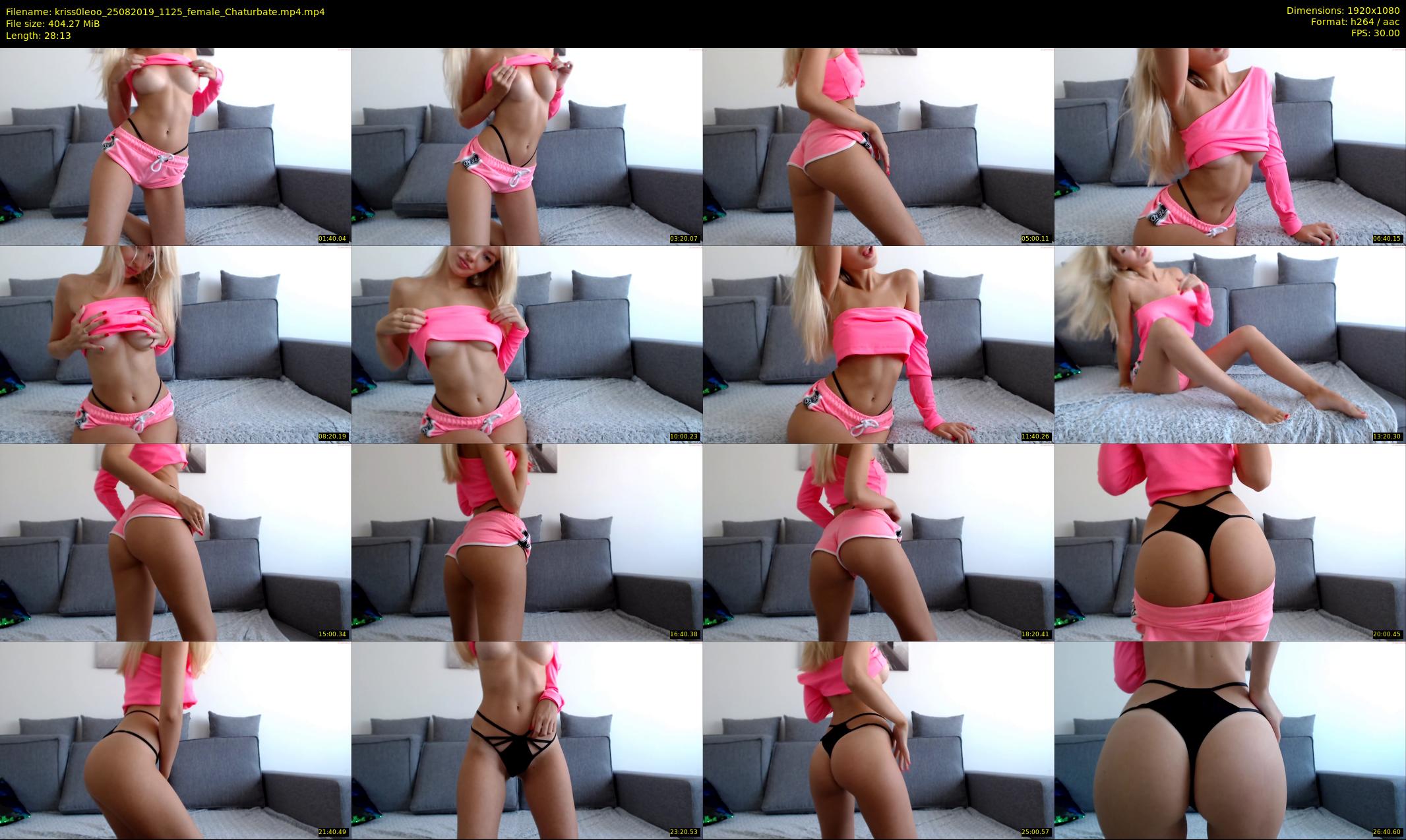 kriss0leoo — 29 minute Chaturbate couple cam show recording, 1080p, Aug 25, 2019