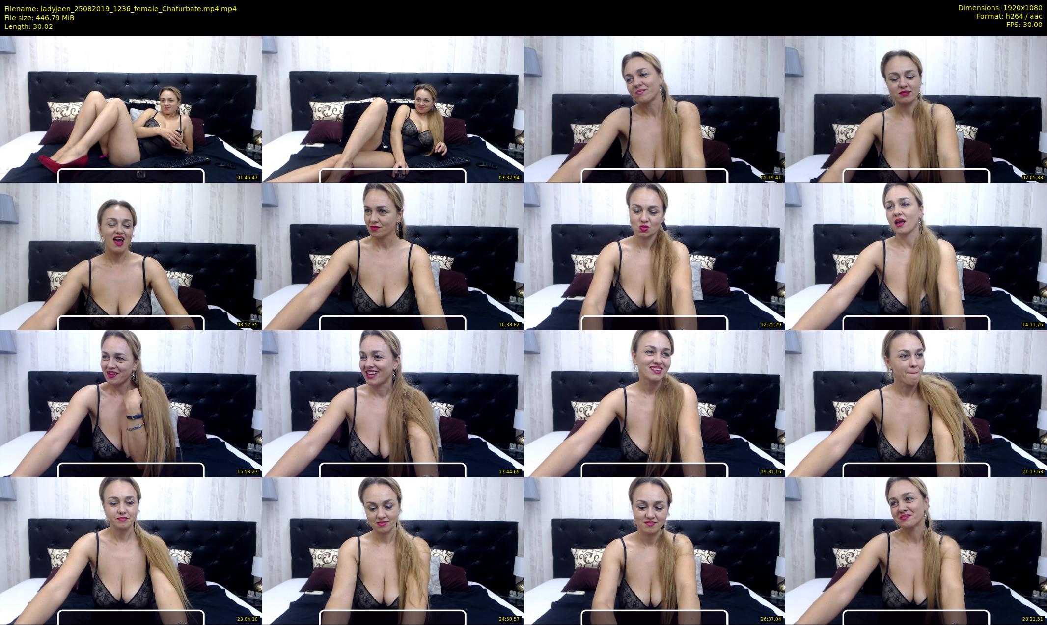 ladyjeen — 31 minute Chaturbate female cam show recording, 1080p, Aug 25, 2019