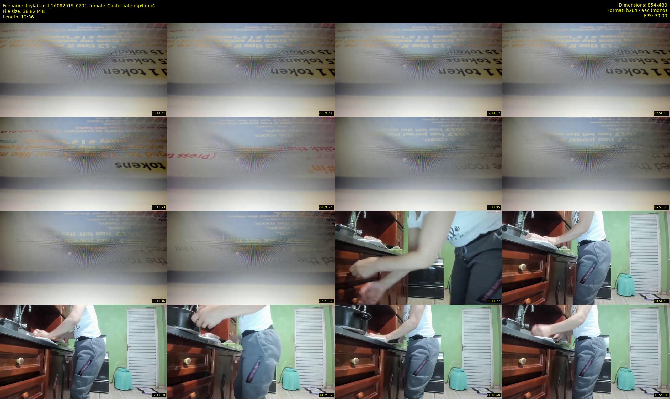 laylabrasil — 13 minute Chaturbate female cam show recording, 480p, Aug 26, 2019