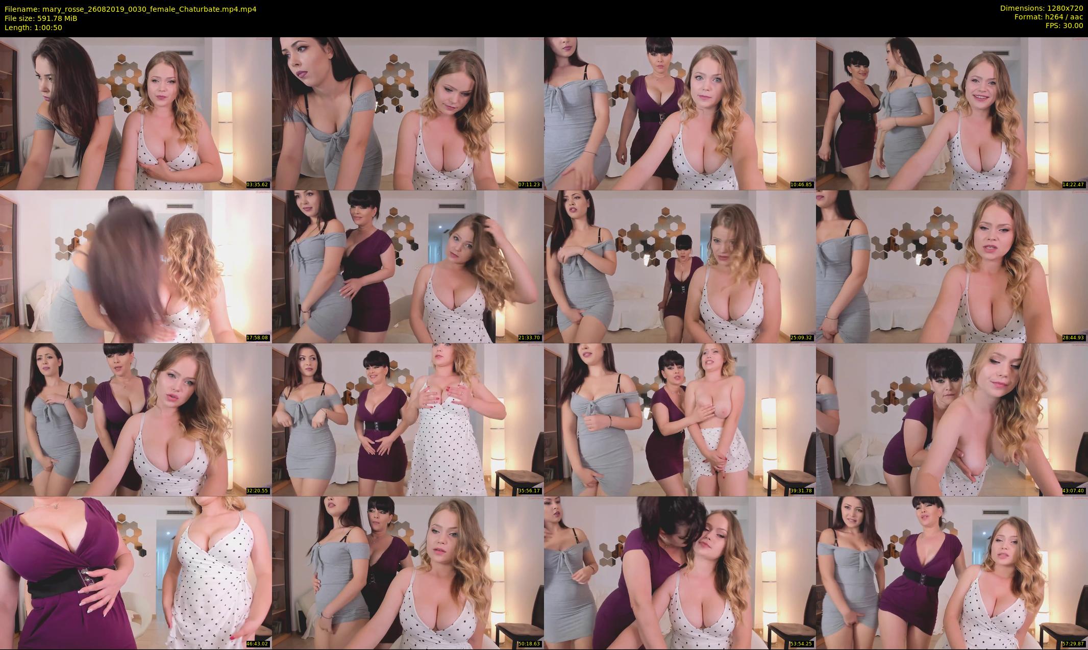 mary_rosse — 61 minute Chaturbate couple cam show recording, 720p, Aug 26, 2019