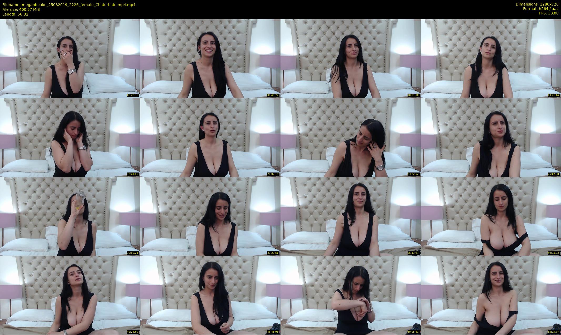 meganbeake — 57 minute Chaturbate female cam show recording, 720p, Aug 25, 2019