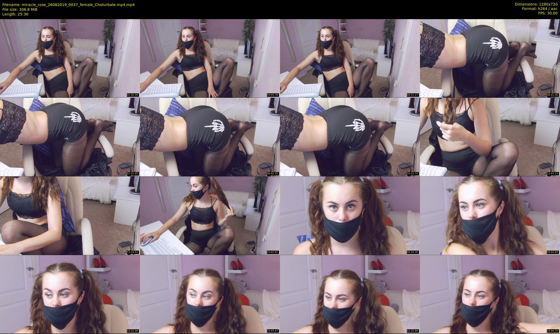 miracle_rose — 26 minute Chaturbate female cam show recording, 720p, Aug 26, 2019