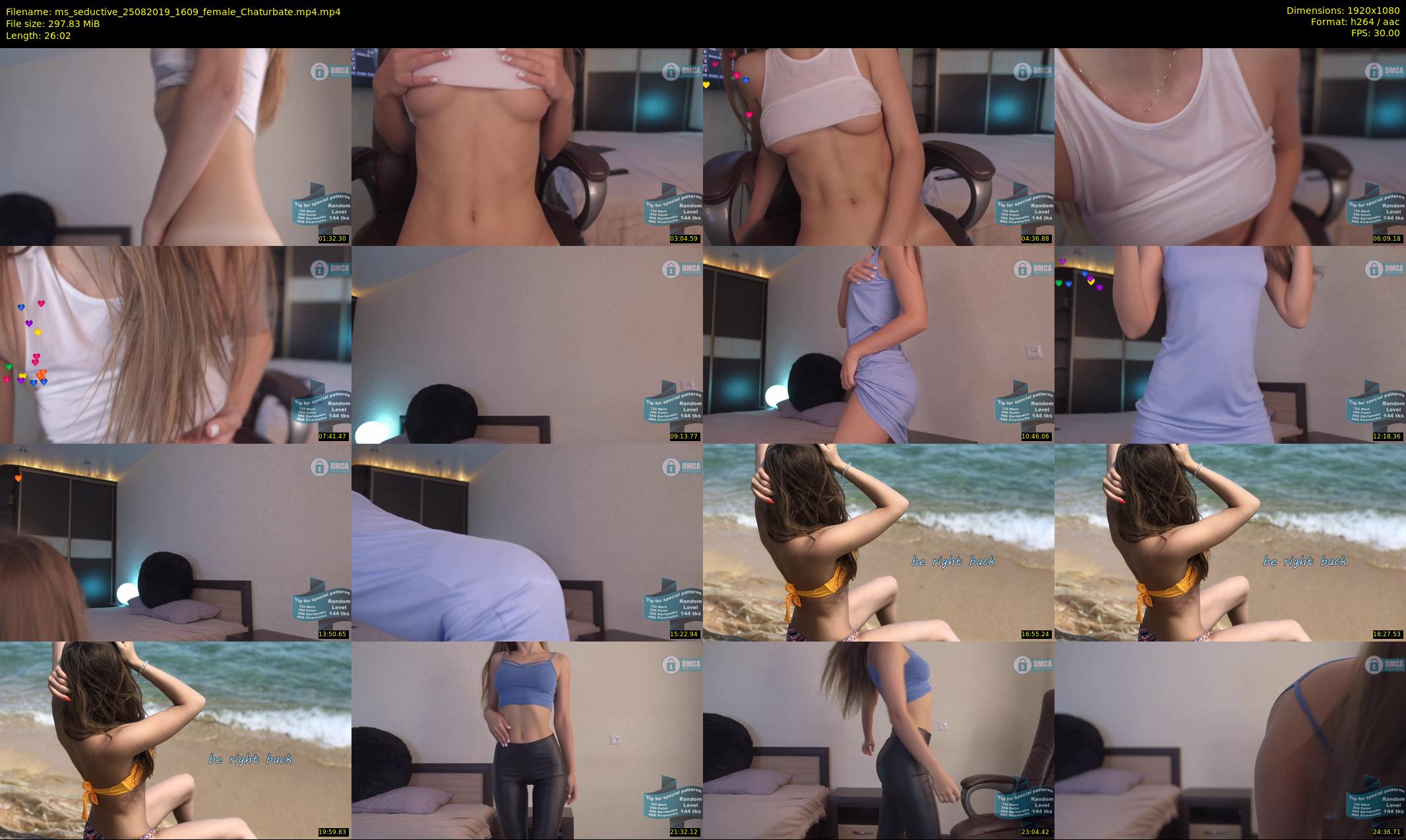ms_seductive — 27 minute Chaturbate female cam show recording, 1080p, Aug 25, 2019