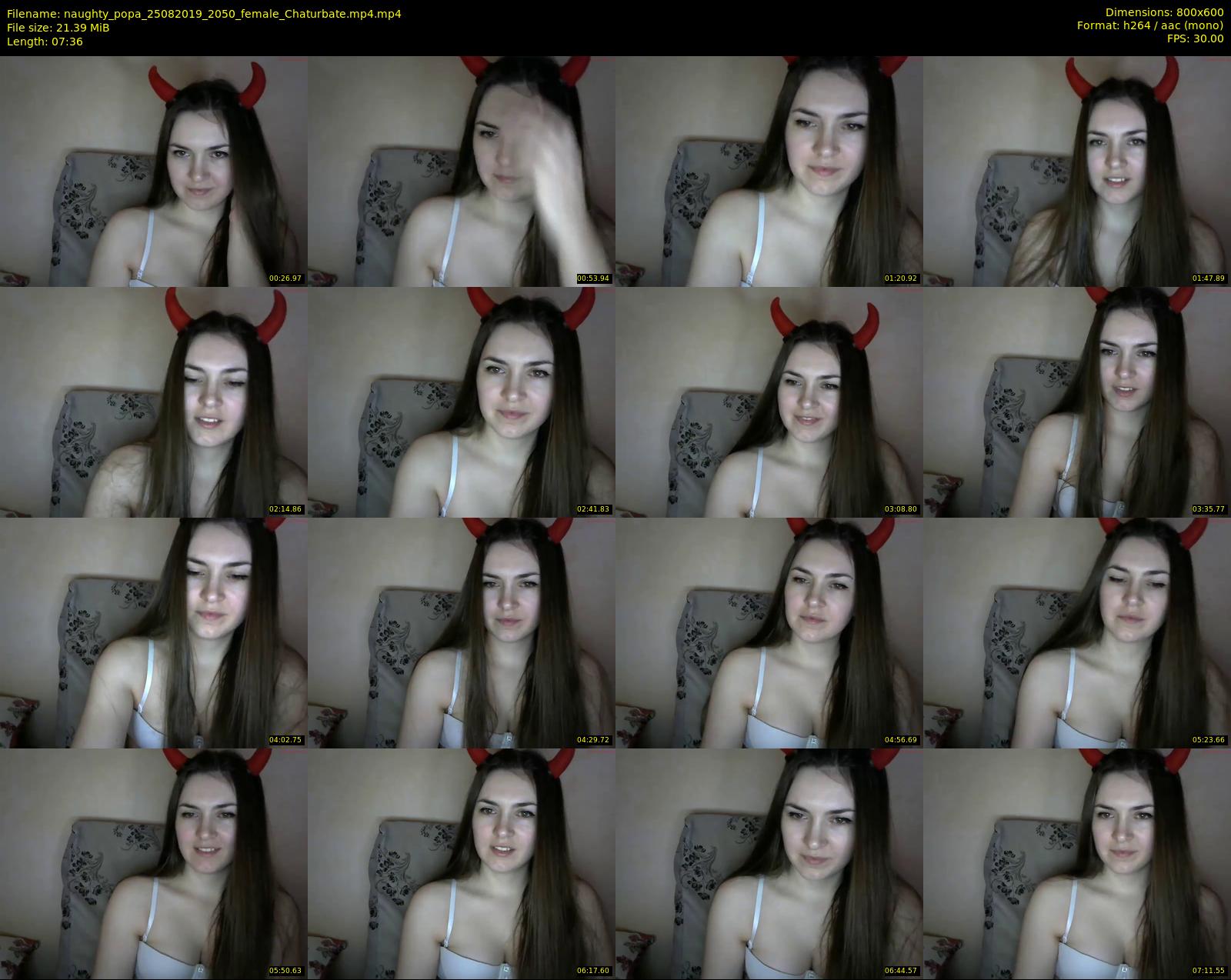 naughty_popa — 8 minute Chaturbate female cam show recording, 480p, Aug 25, 2019