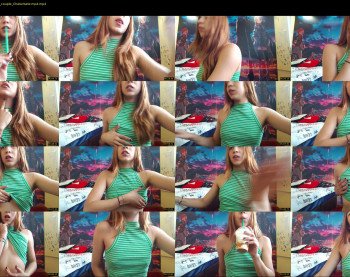 rosiehw — 3 minute Chaturbate couple cam show recording, 1080p, Aug 25, 2019