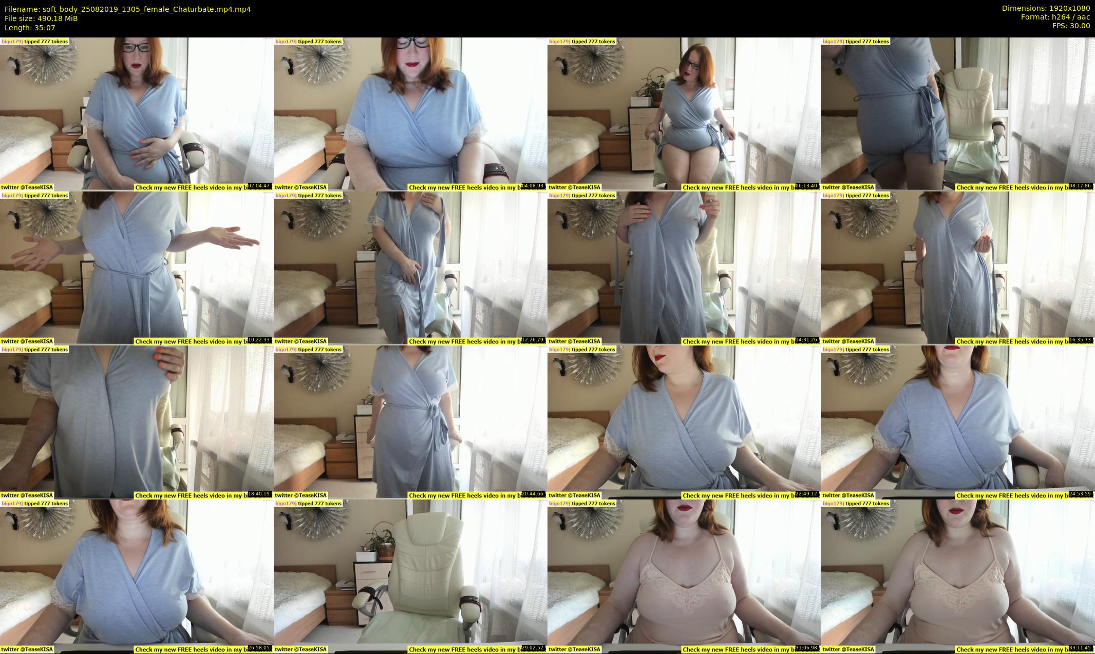 soft_body — 36 minute Chaturbate female cam show recording, 1080p, Aug 25, 2019