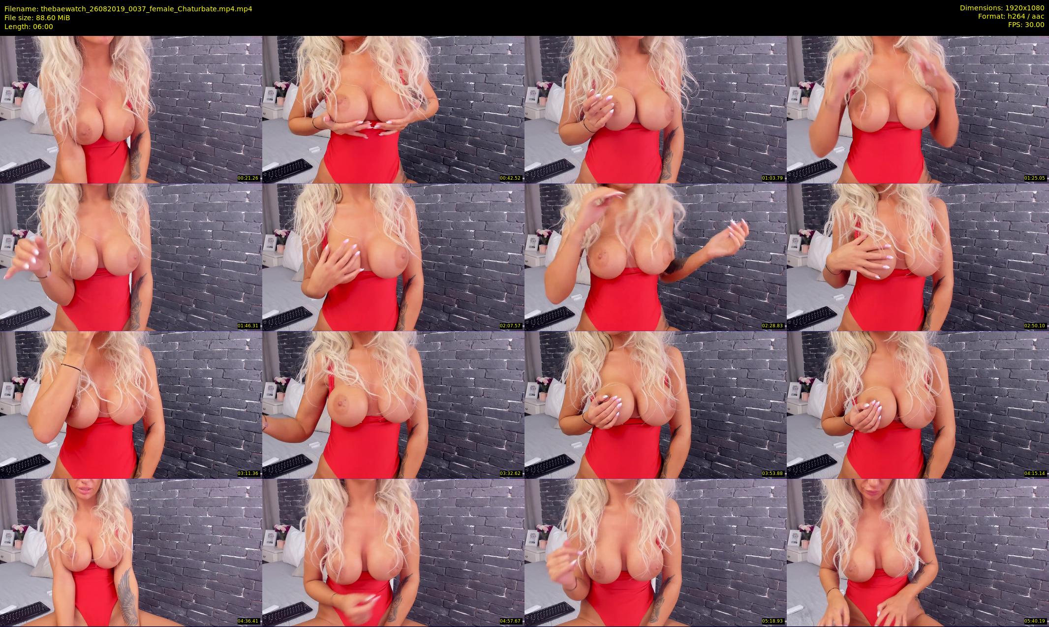 thebaewatch — 6 minute Chaturbate female cam show recording, 1080p, Aug 26, 2019