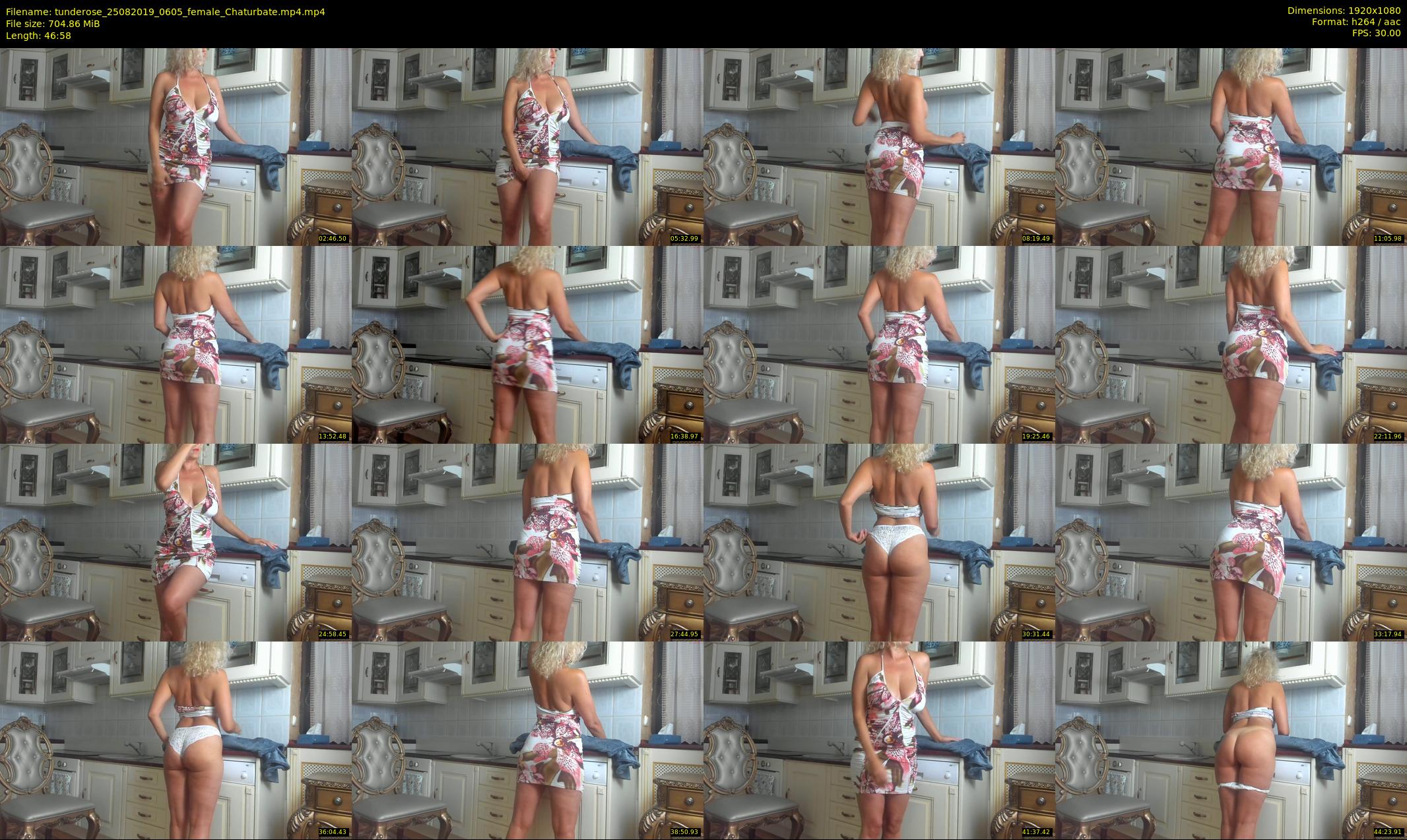 tunderose — 47 minute Chaturbate female cam show recording, 1080p, Aug 25, 2019