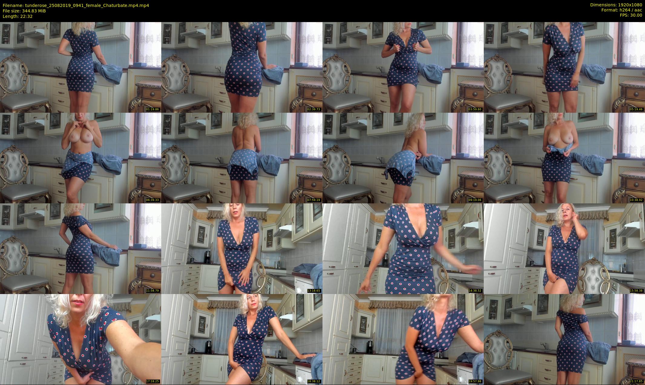 tunderose — 23 minute Chaturbate female cam show recording, 1080p, Aug 25, 2019