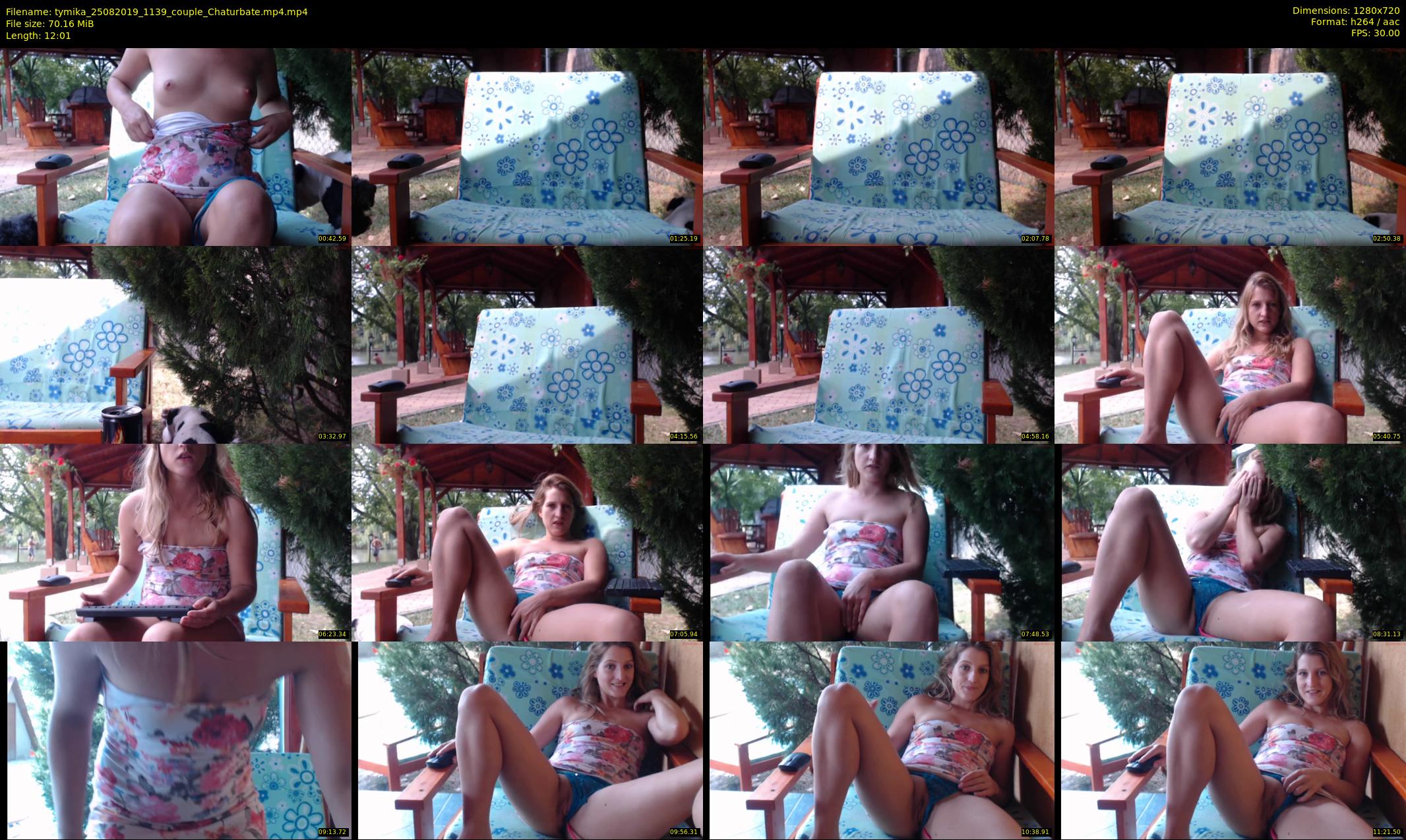 tymika — 13 minute Chaturbate female cam show recording, 720p, Aug 25, 2019