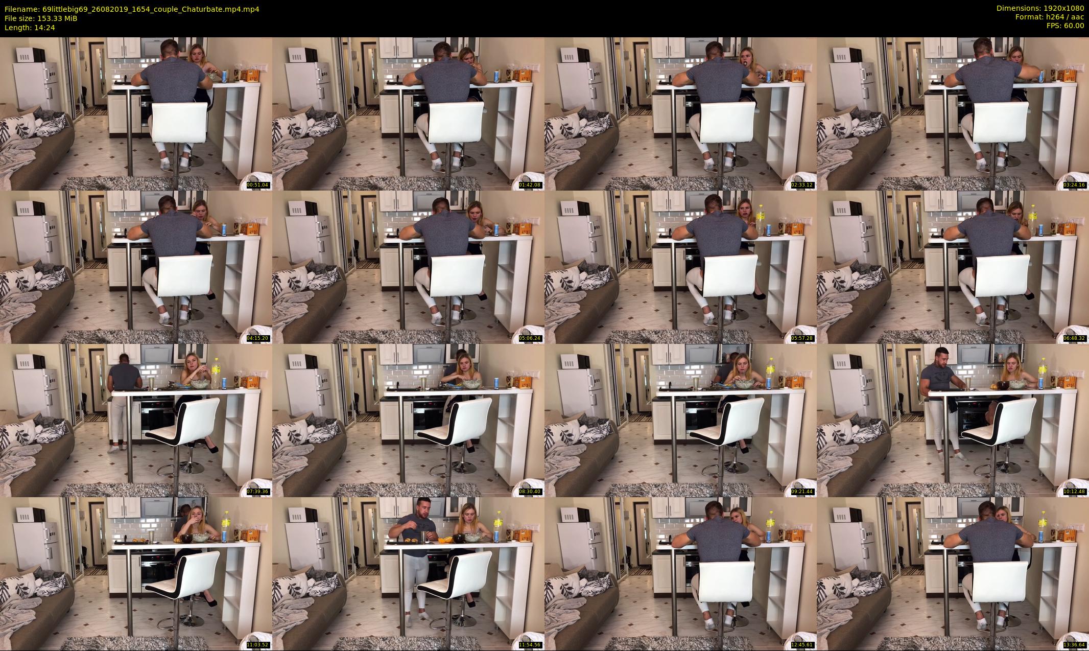 69littlebig69 — 15 minute Chaturbate couple cam show recording, 1080p, Aug 26, 2019