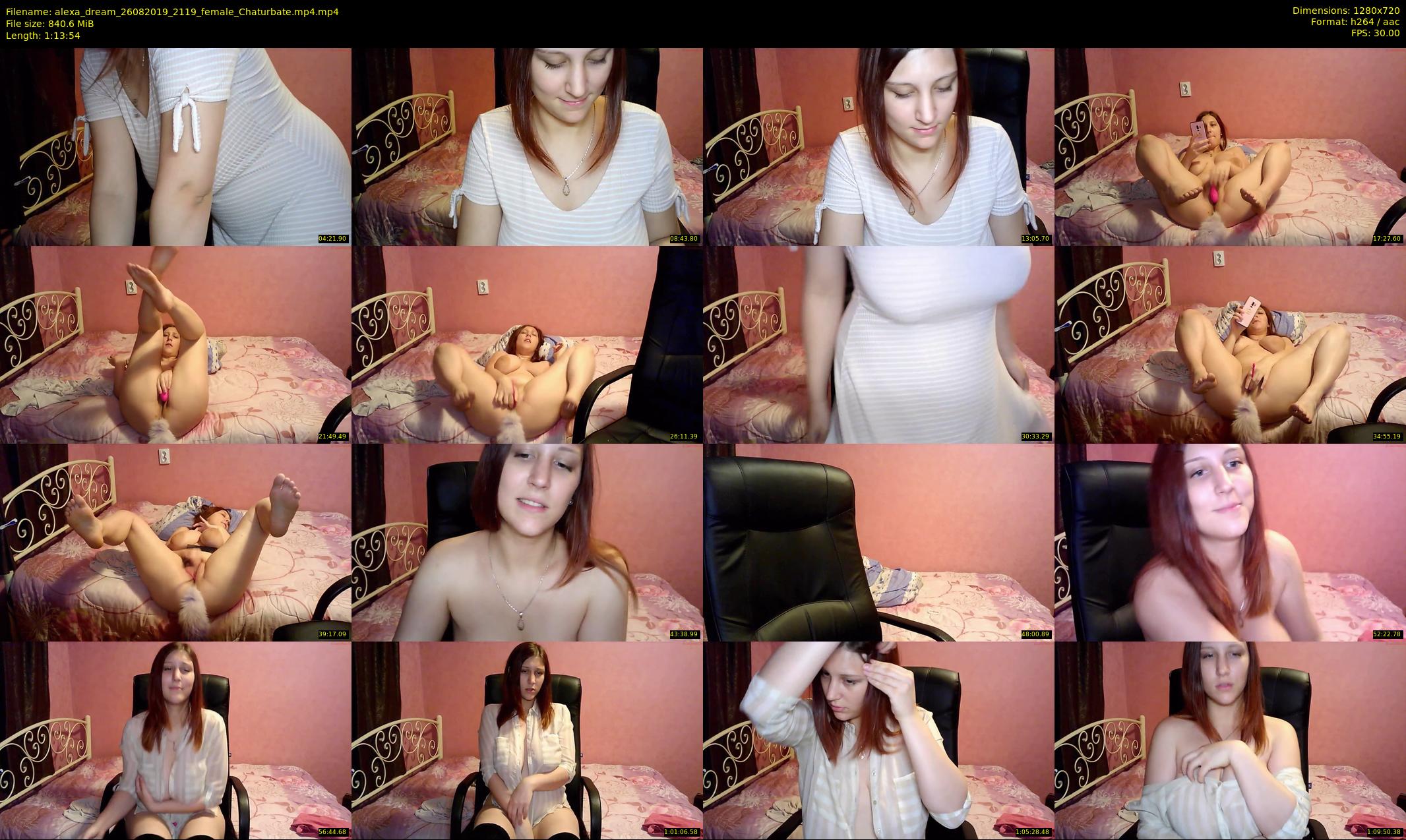 alexa_dream — 74 minute Chaturbate female cam show recording, 720p, Aug 26, 2019