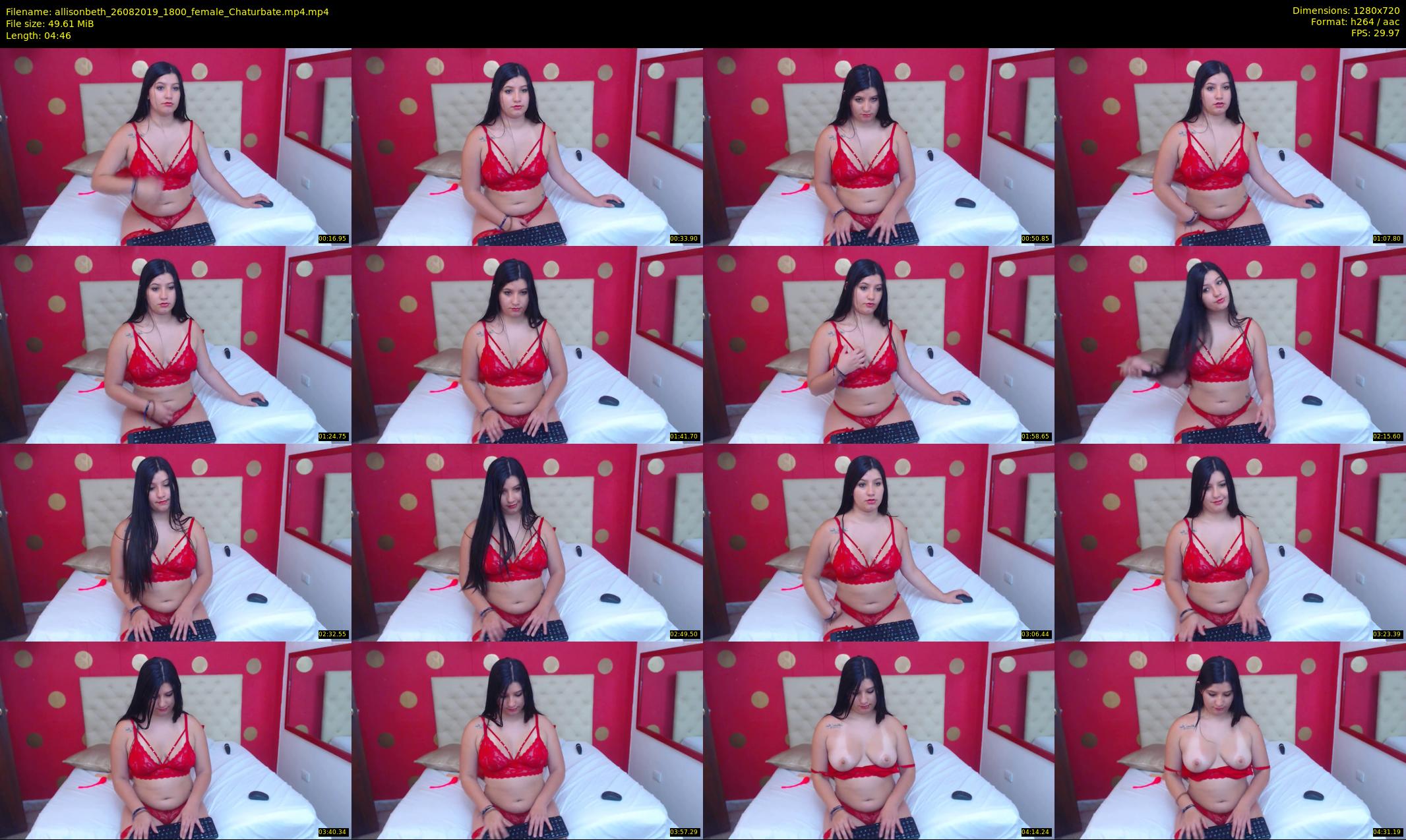 allisonbeth — 5 minute Chaturbate female cam show recording, 720p, Aug 26, 2019