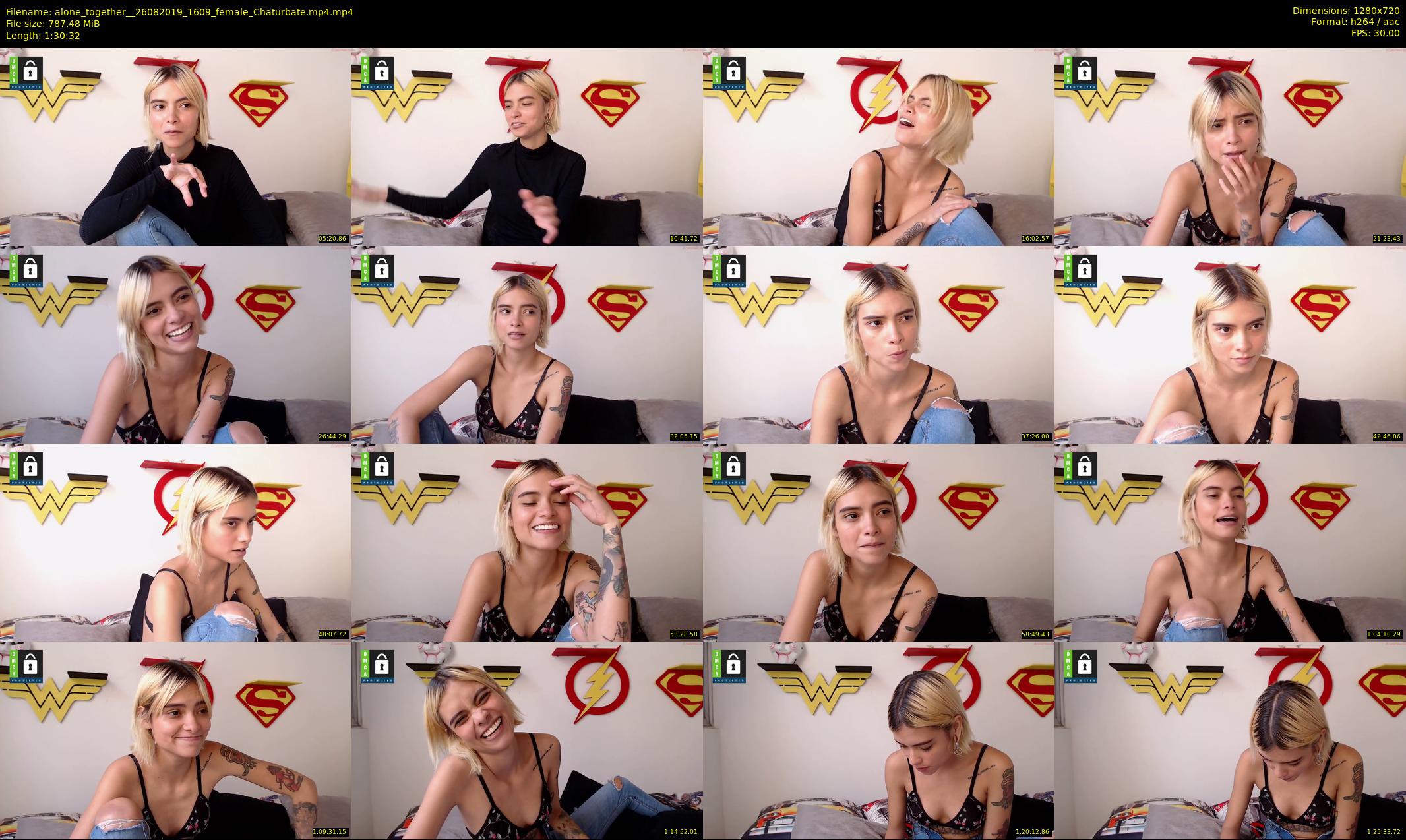 alone_together_ — 91 minute Chaturbate female cam show recording, 720p, Aug 26, 2019