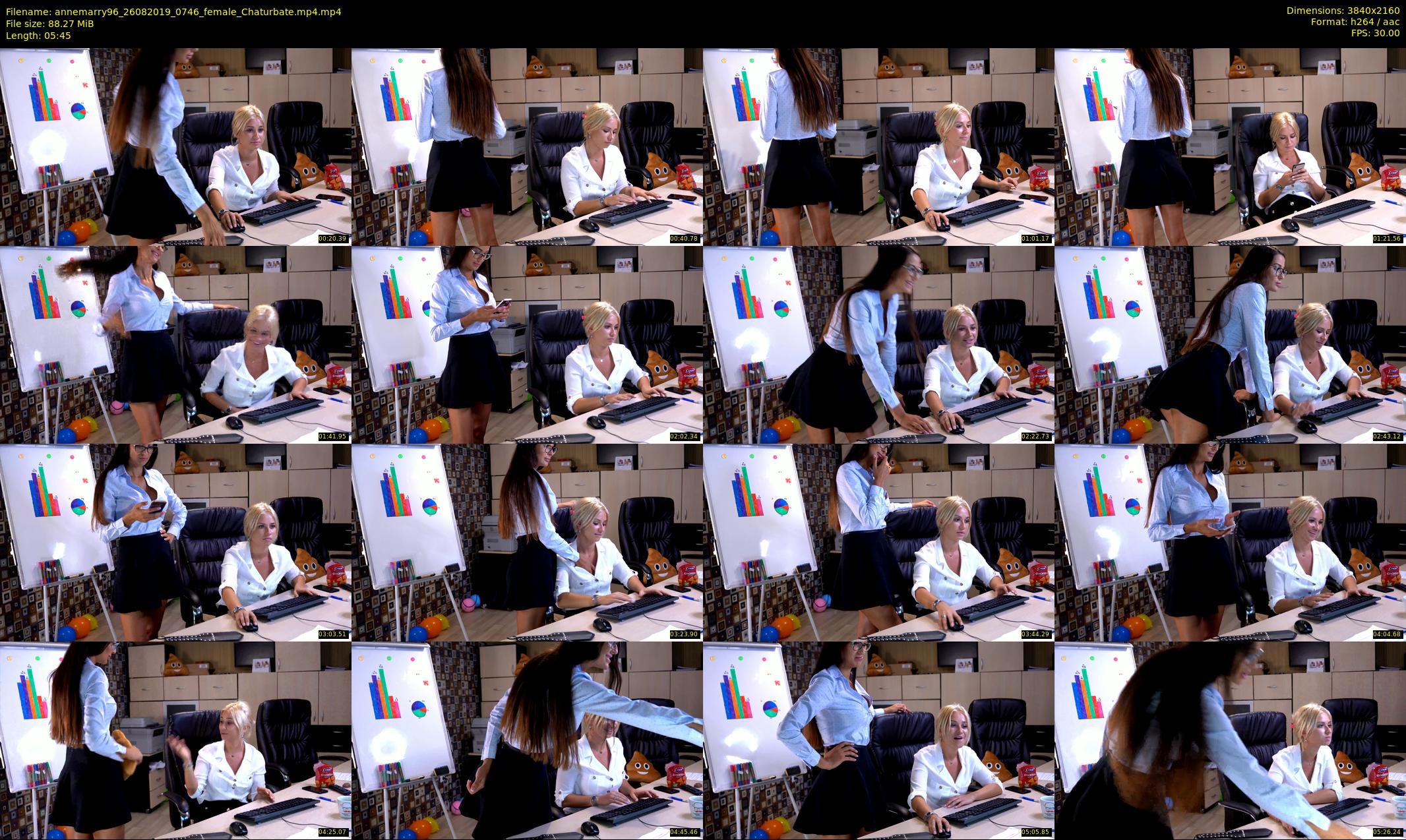 annemarry96 — 6 minute Chaturbate female cam show recording, 4K, Aug 26, 2019