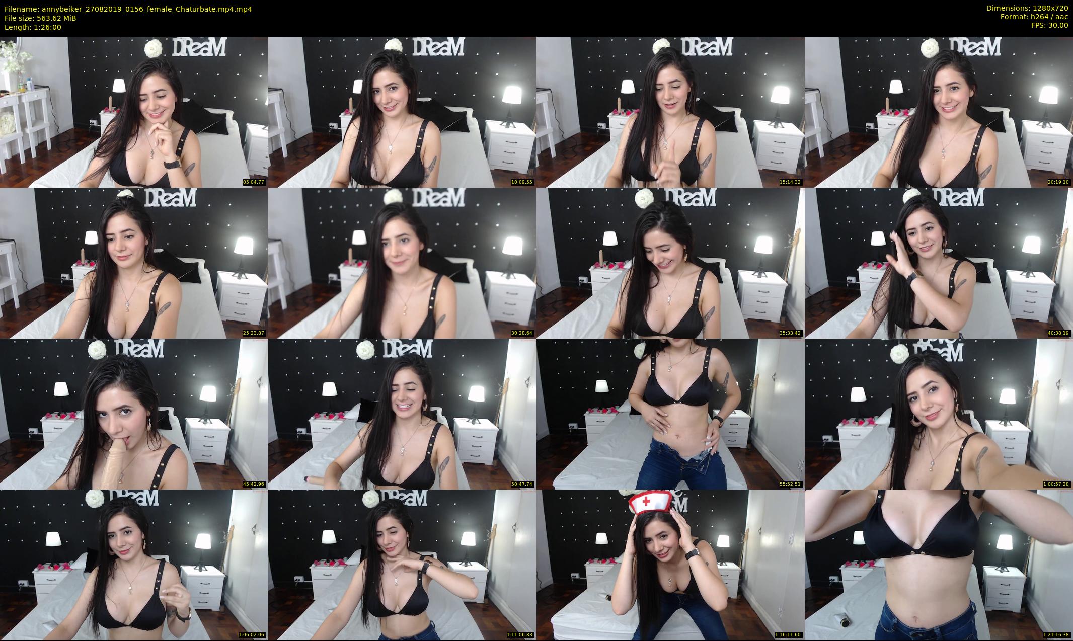 annybeiker — 86 minute Chaturbate female cam show recording, 720p, Aug 27, 2019