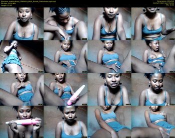assblackhott — 24 minute Chaturbate female cam show recording, SD, Aug 27, 2019