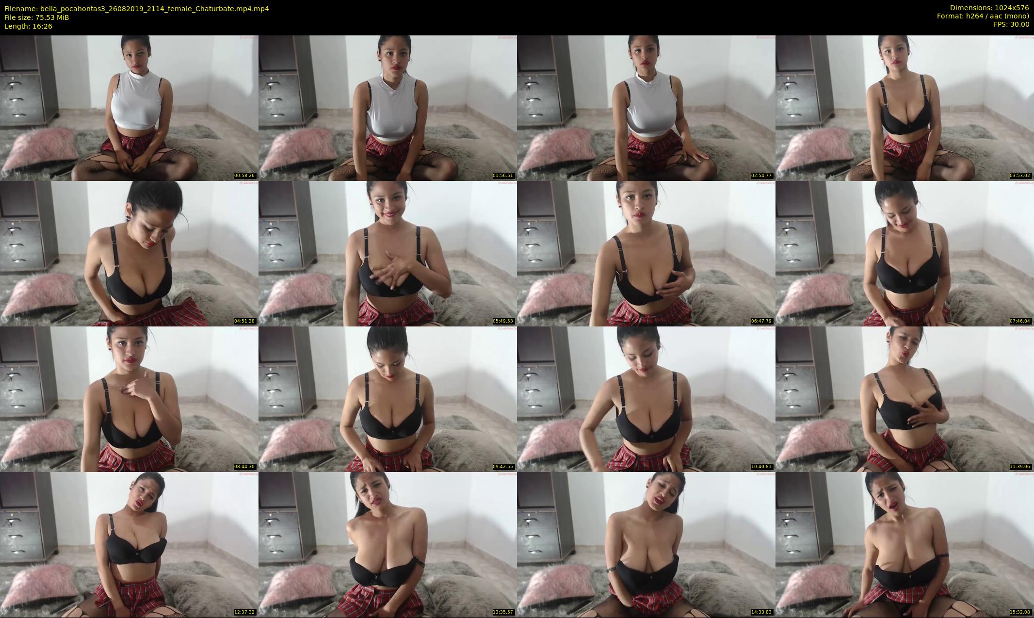 bella_pocahontas3 — 17 minute Chaturbate female cam show recording, 480p, Aug 26, 2019