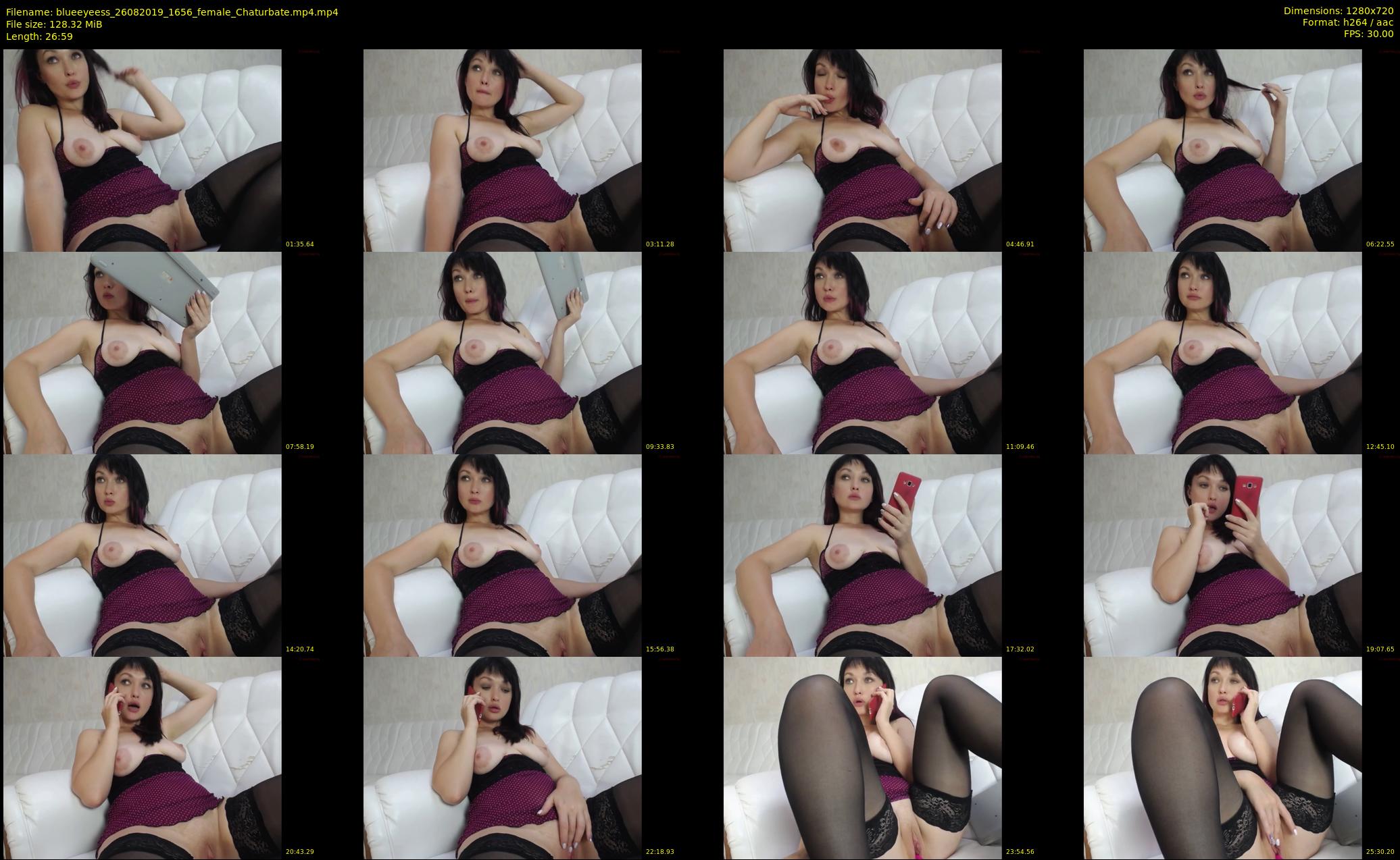 blueeyeess — 27 minute Chaturbate female cam show recording, 720p, Aug 26, 2019