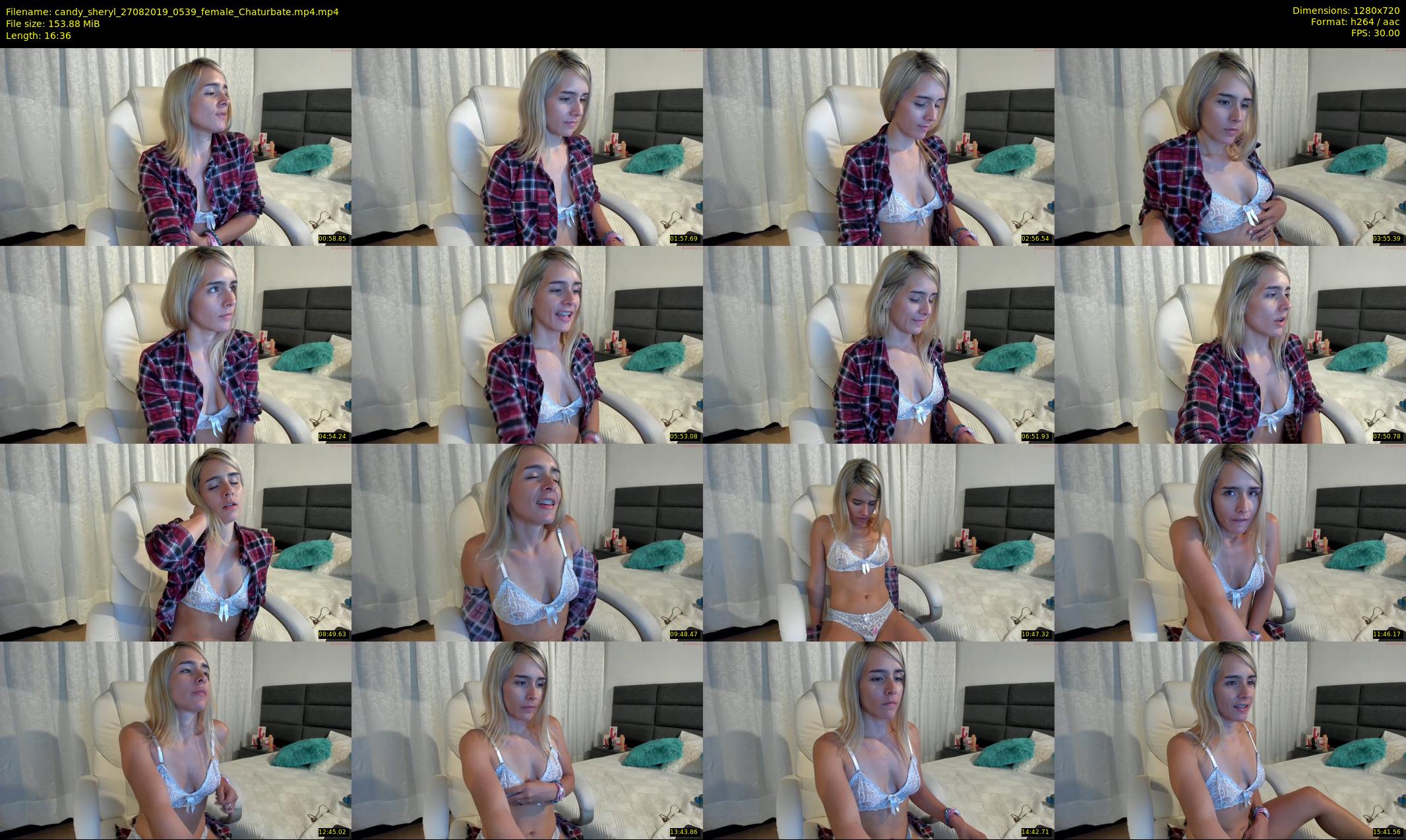 candy_sheryl — 17 minute Chaturbate female cam show recording, 720p, Aug 27, 2019