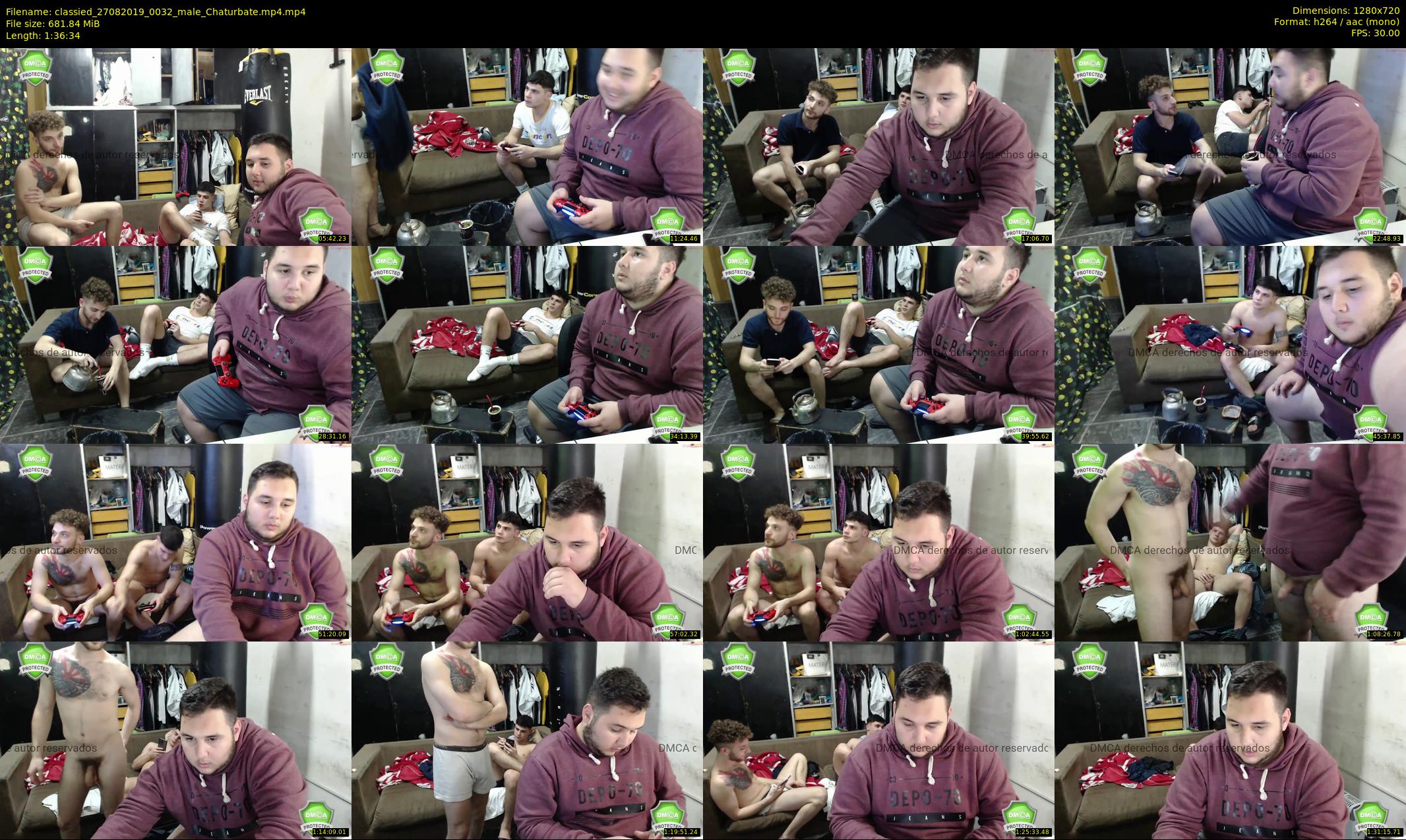 classied — 97 minute Chaturbate male cam show recording, 720p, Aug 27, 2019