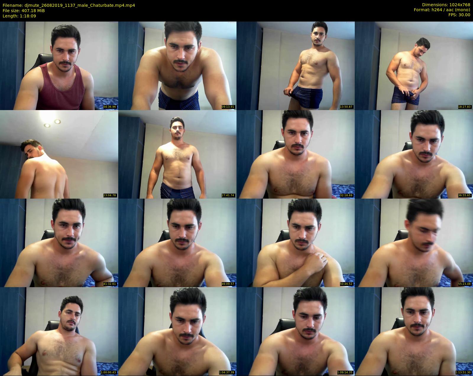 djmute — 79 minute Chaturbate male cam show recording, 720p, Aug 26, 2019