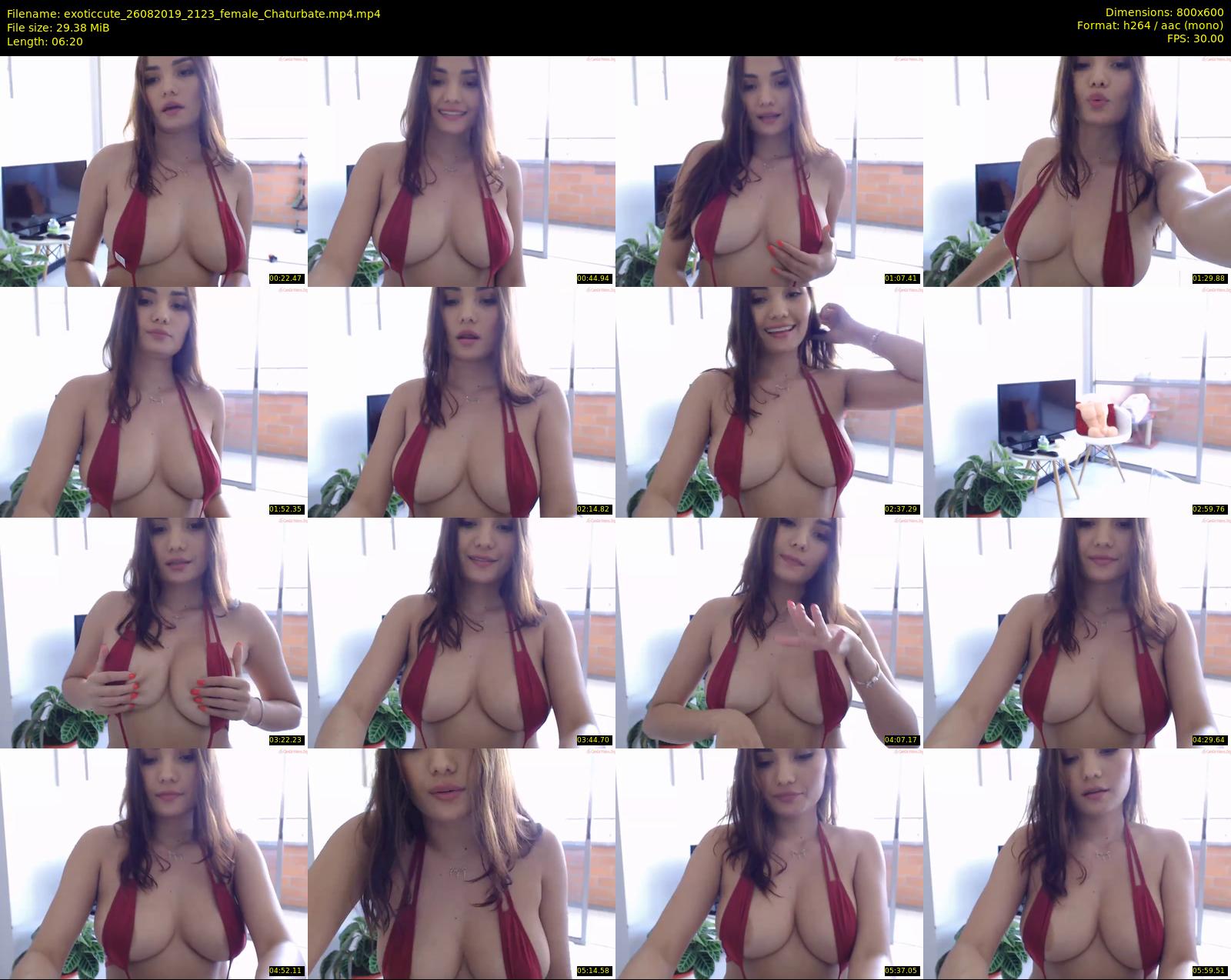exoticcute — 7 minute Chaturbate female cam show recording, 480p, Aug 26, 2019