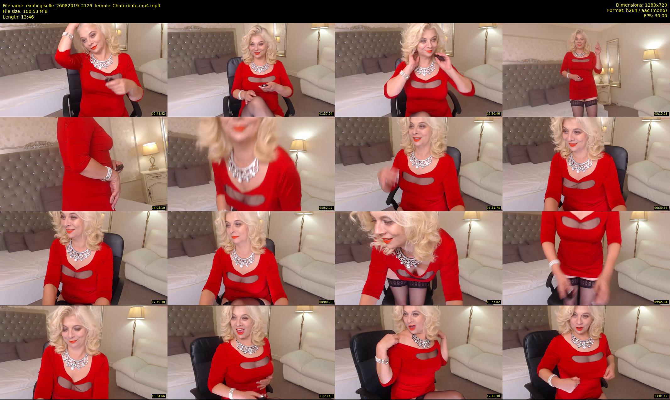 exoticgiselle — 14 minute Chaturbate female cam show recording, 720p, Aug 26, 2019