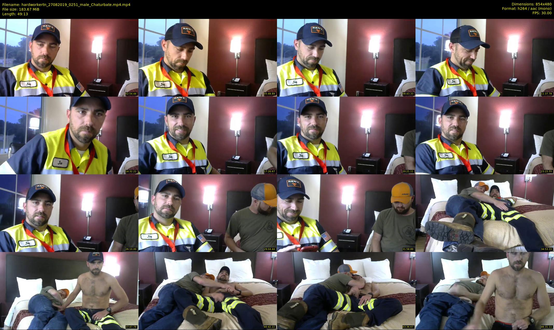 hardworkertn — 50 minute Chaturbate male cam show recording, 480p, Aug 27, 2019