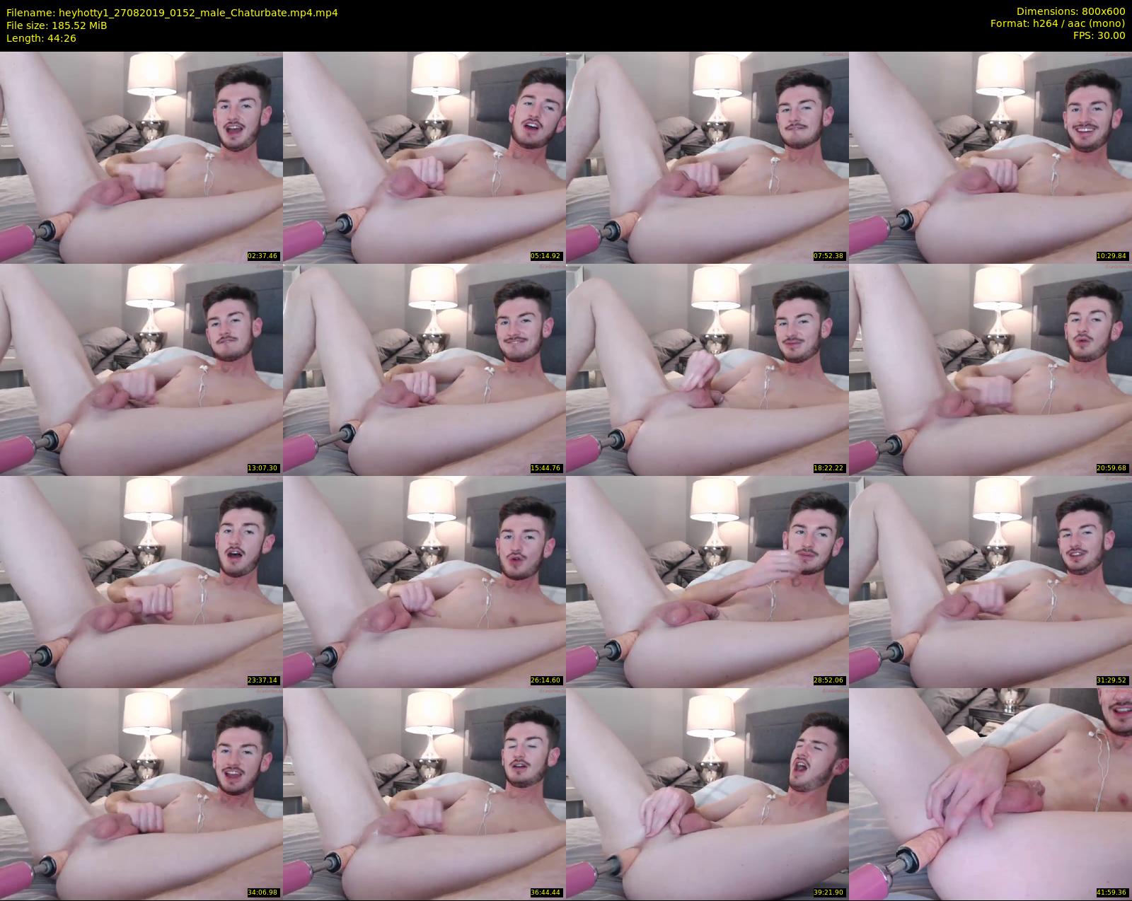 heyhotty1 — 45 minute Chaturbate male cam show recording, 480p, Aug 27, 2019