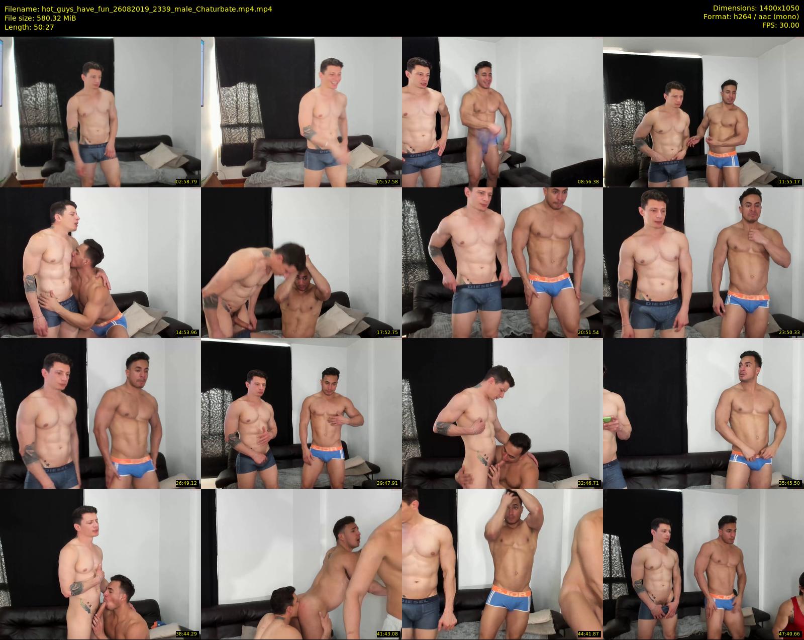 hot_guys_have_fun — 51 minute Chaturbate male cam show recording, 720p, Aug 26, 2019