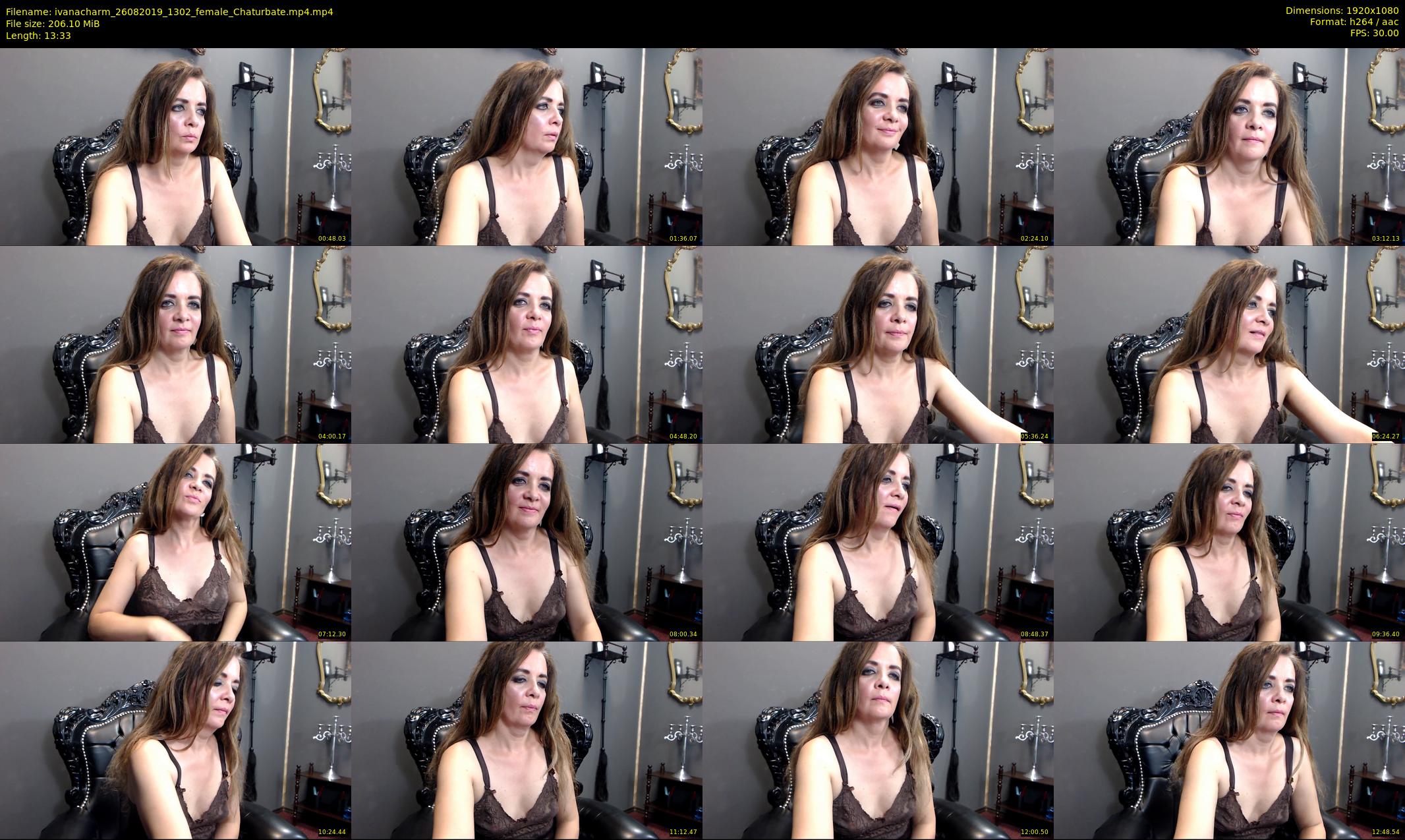 ivanacharm — 14 minute Chaturbate female cam show recording, 1080p, Aug 26, 2019