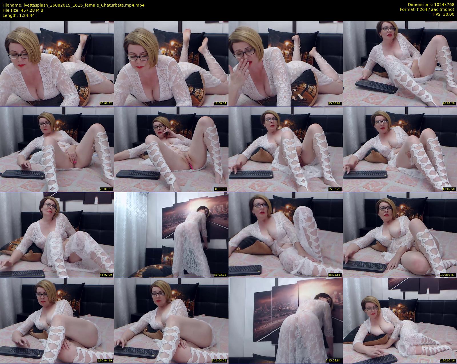 ivettasplash — 85 minute Chaturbate female cam show recording, 720p, Aug 26, 2019
