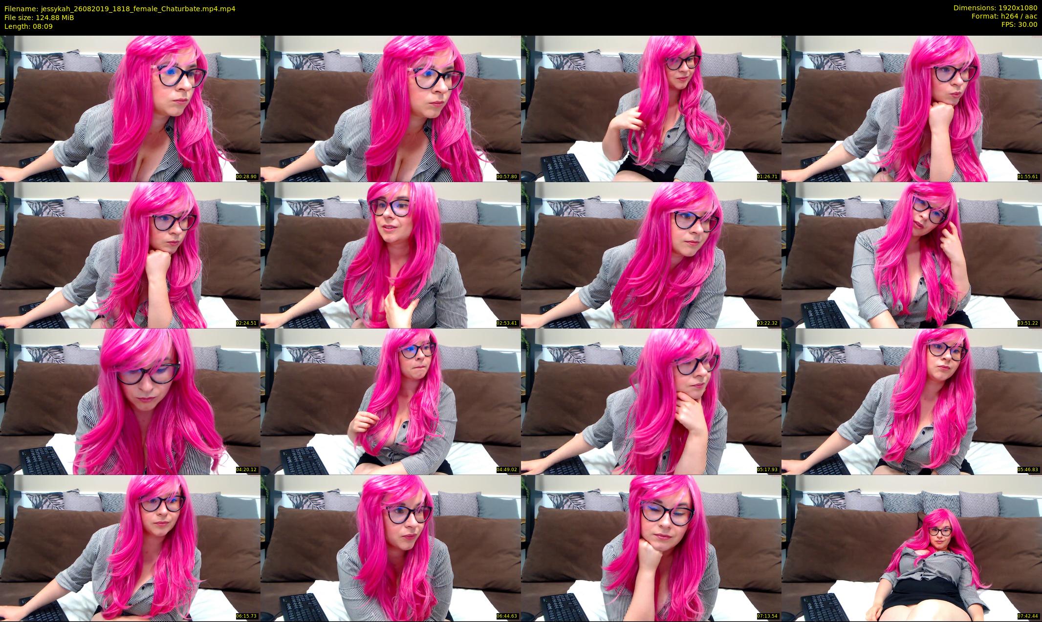 jessykah — 9 minute Chaturbate female cam show recording, 1080p, Aug 26, 2019