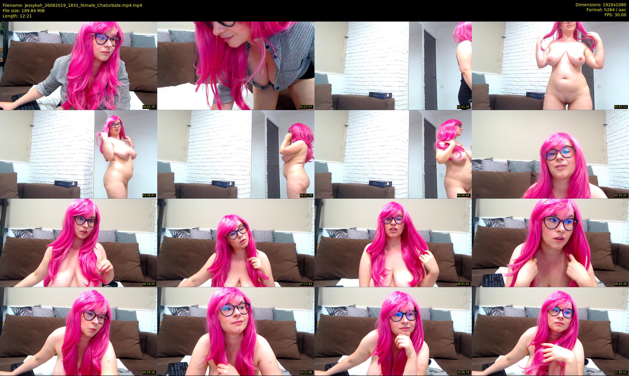 jessykah — 13 minute Chaturbate female cam show recording, 1080p, Aug 26, 2019